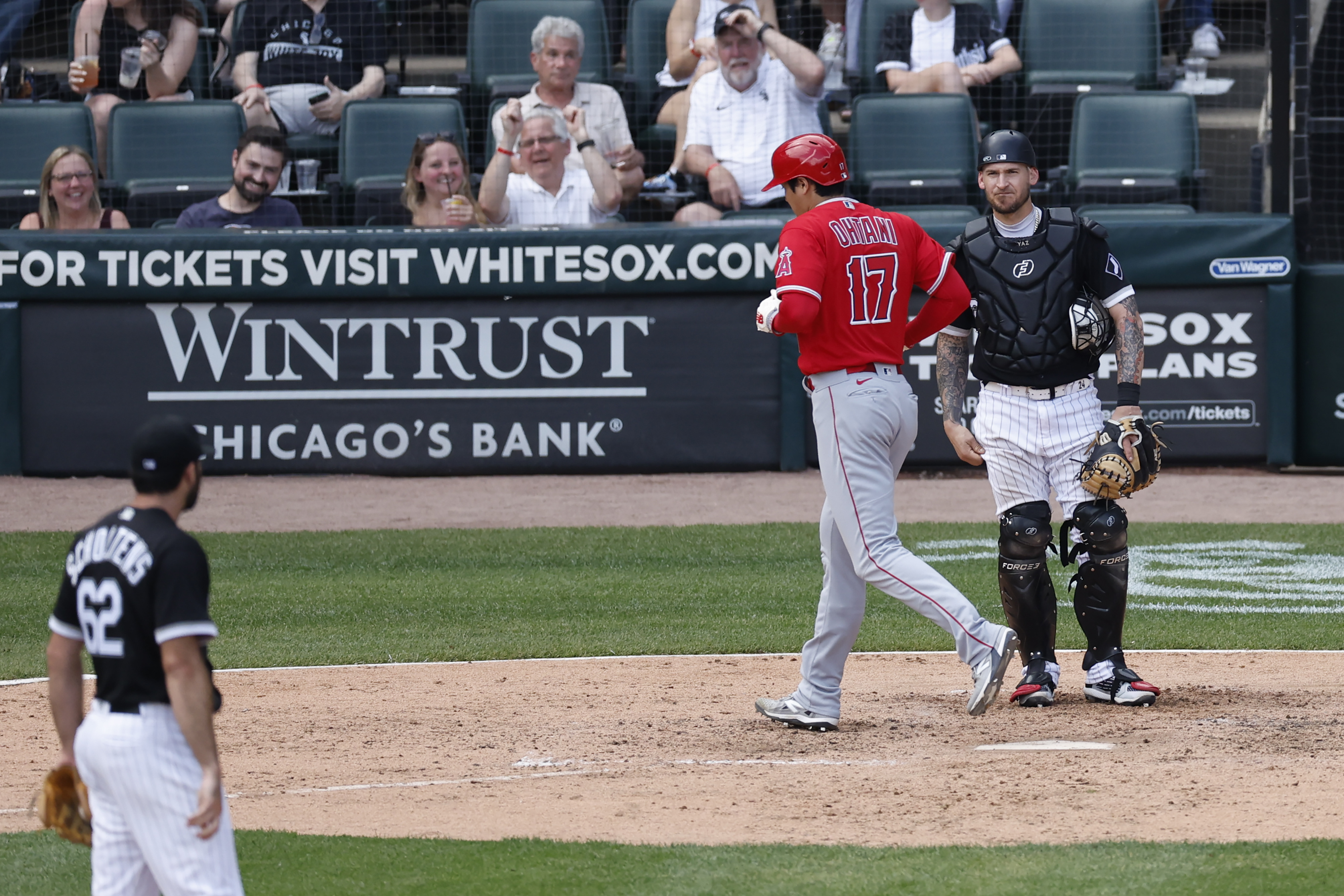 Shohei Ohtani homers twice as Angels rout White Sox - Los Angeles Times