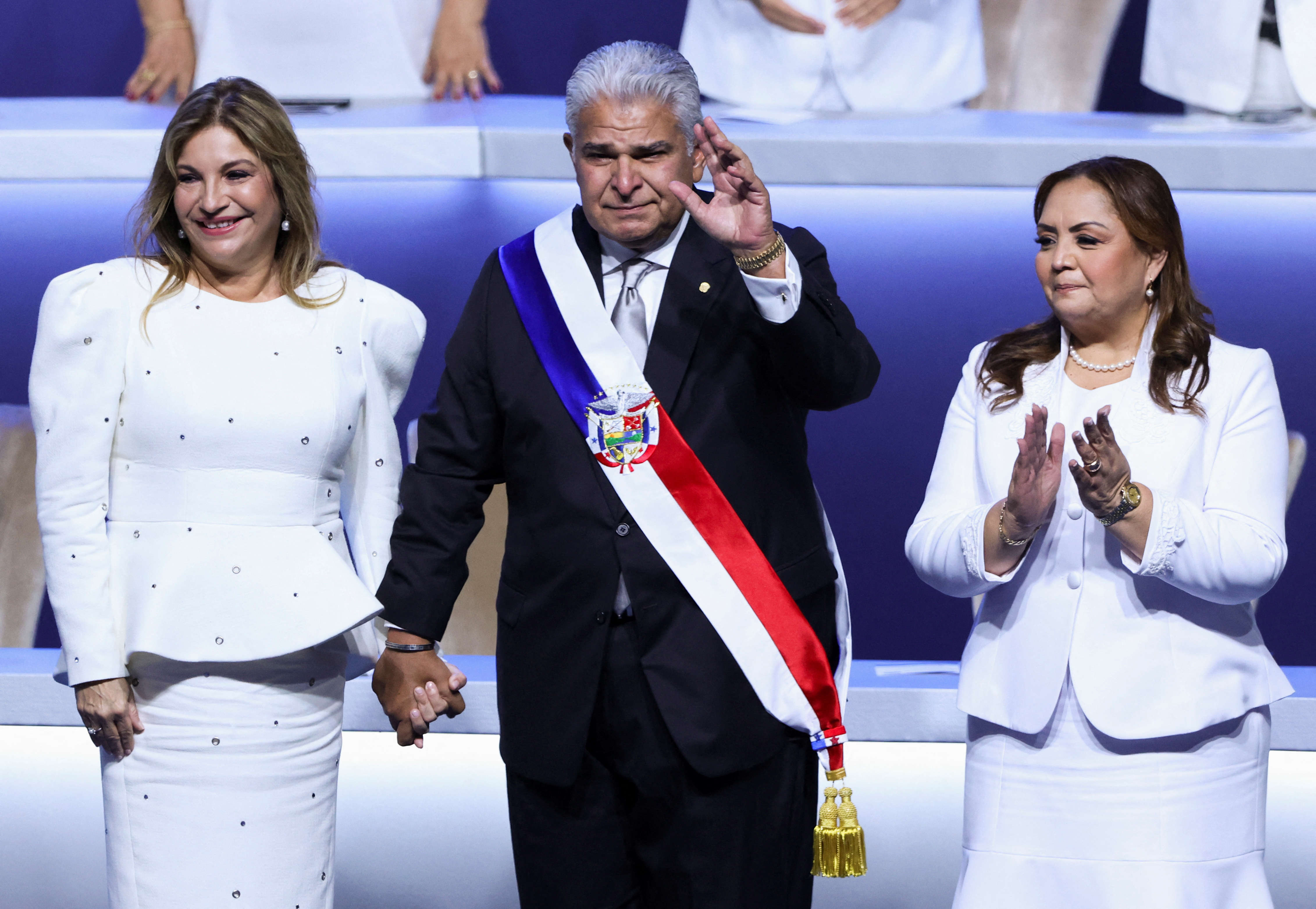 Jose Raul Mulino takes oath of office as Panama's President, in Panama City