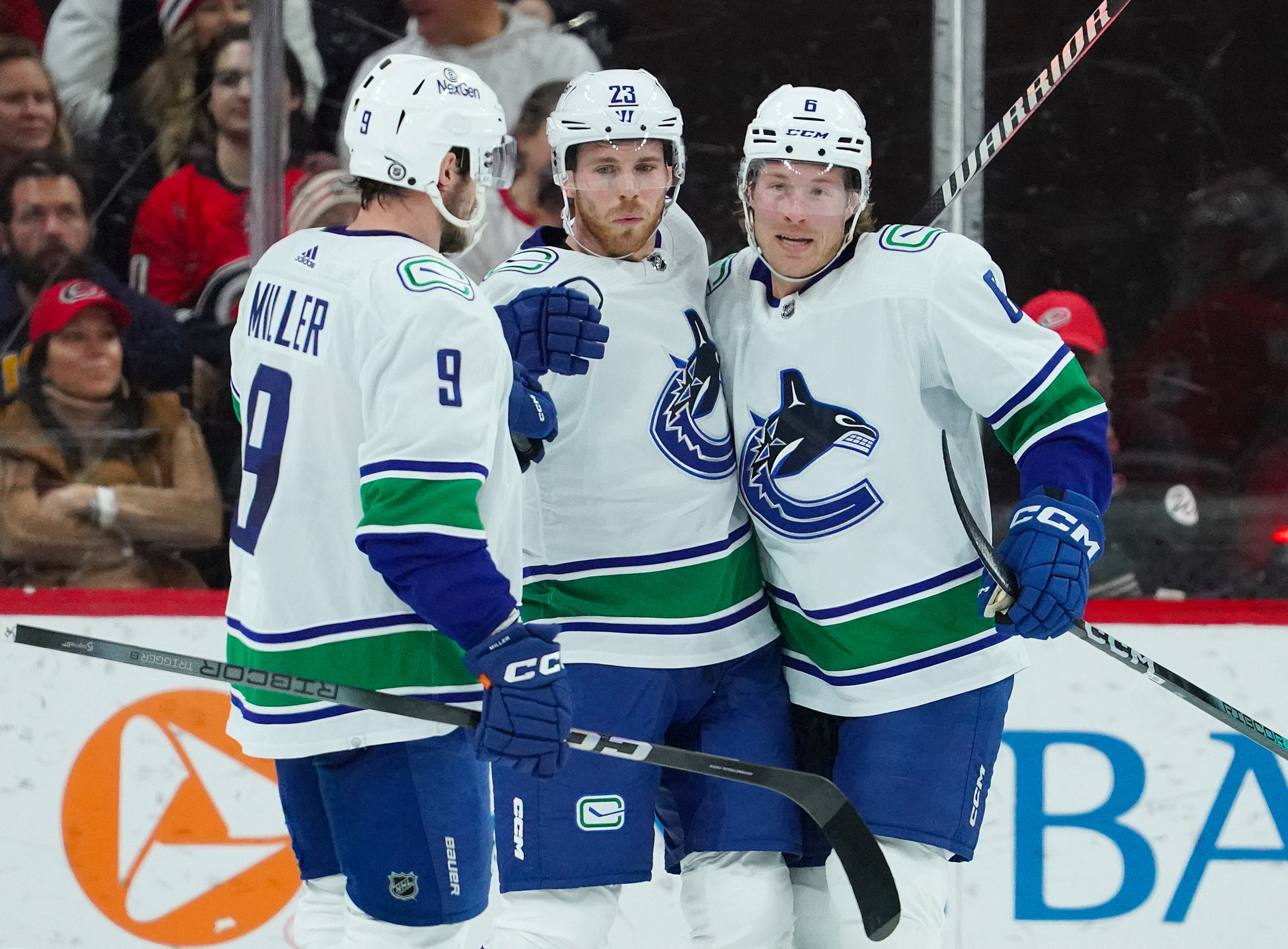 Elias Lindholm Helps Canucks Down Hurricanes In Team Debut | Reuters