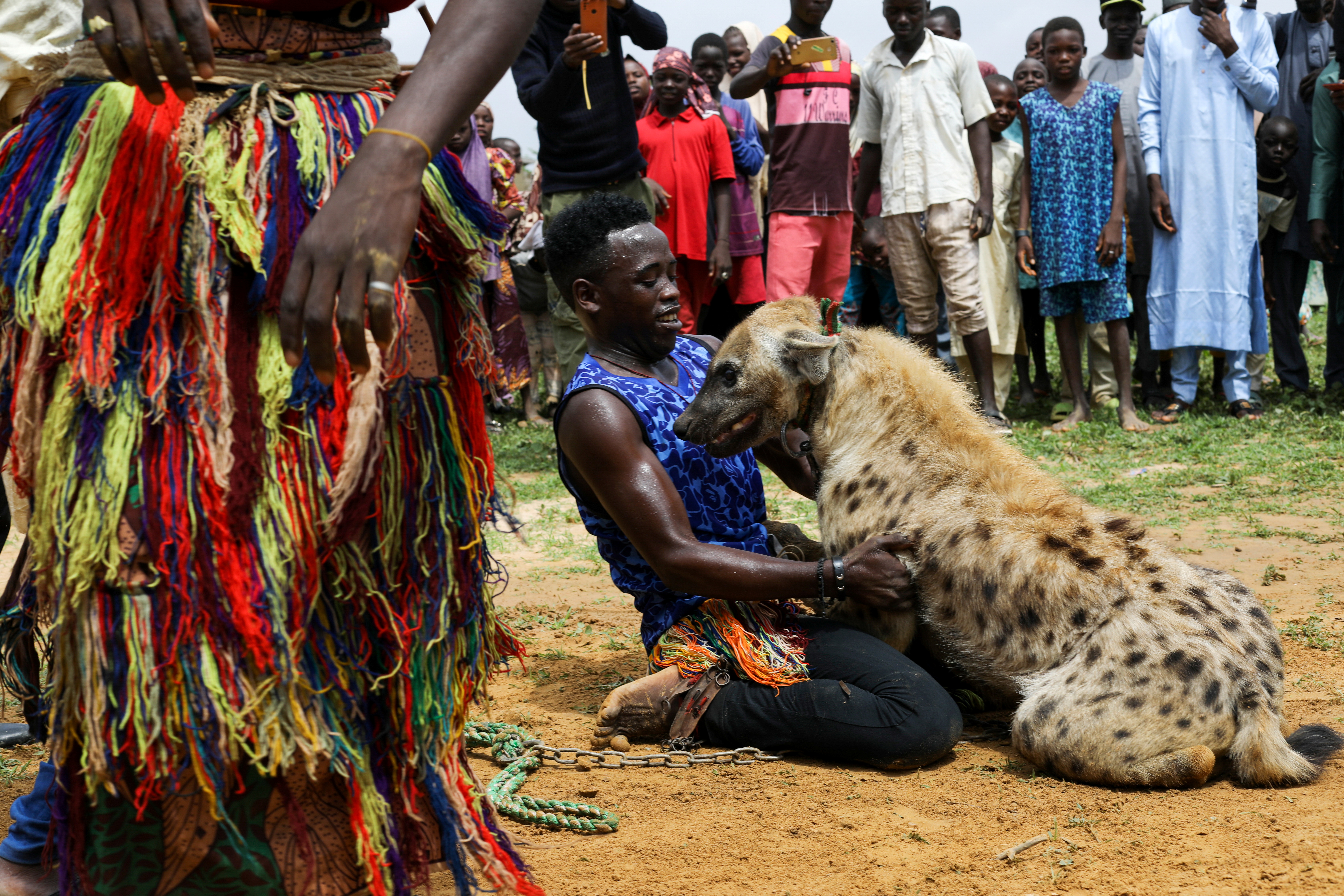 The Wider Image: Nigeria's hyena men put maligned animals centre stage