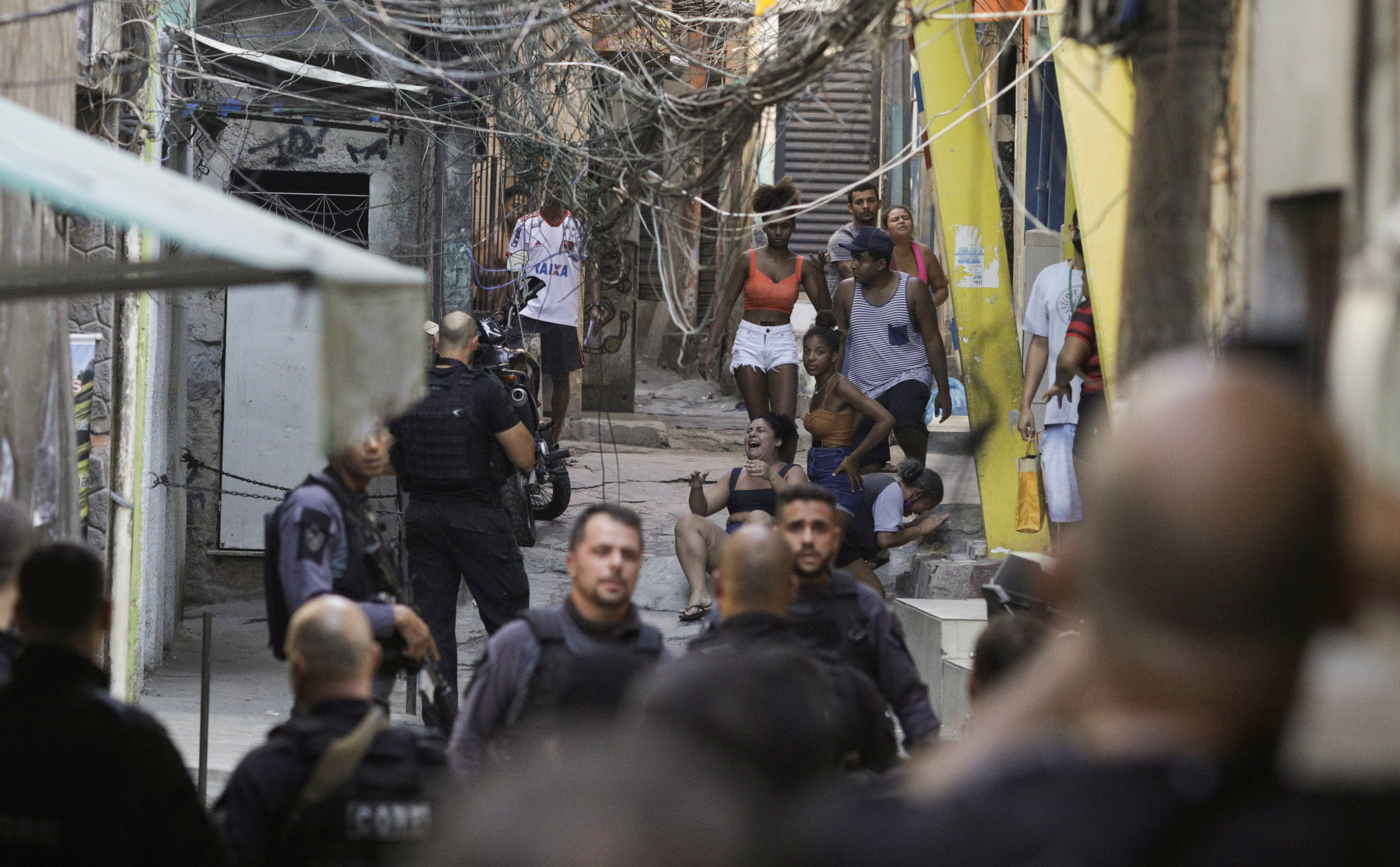 Police operation at Jacarezinho slum in Rio de Janeiro