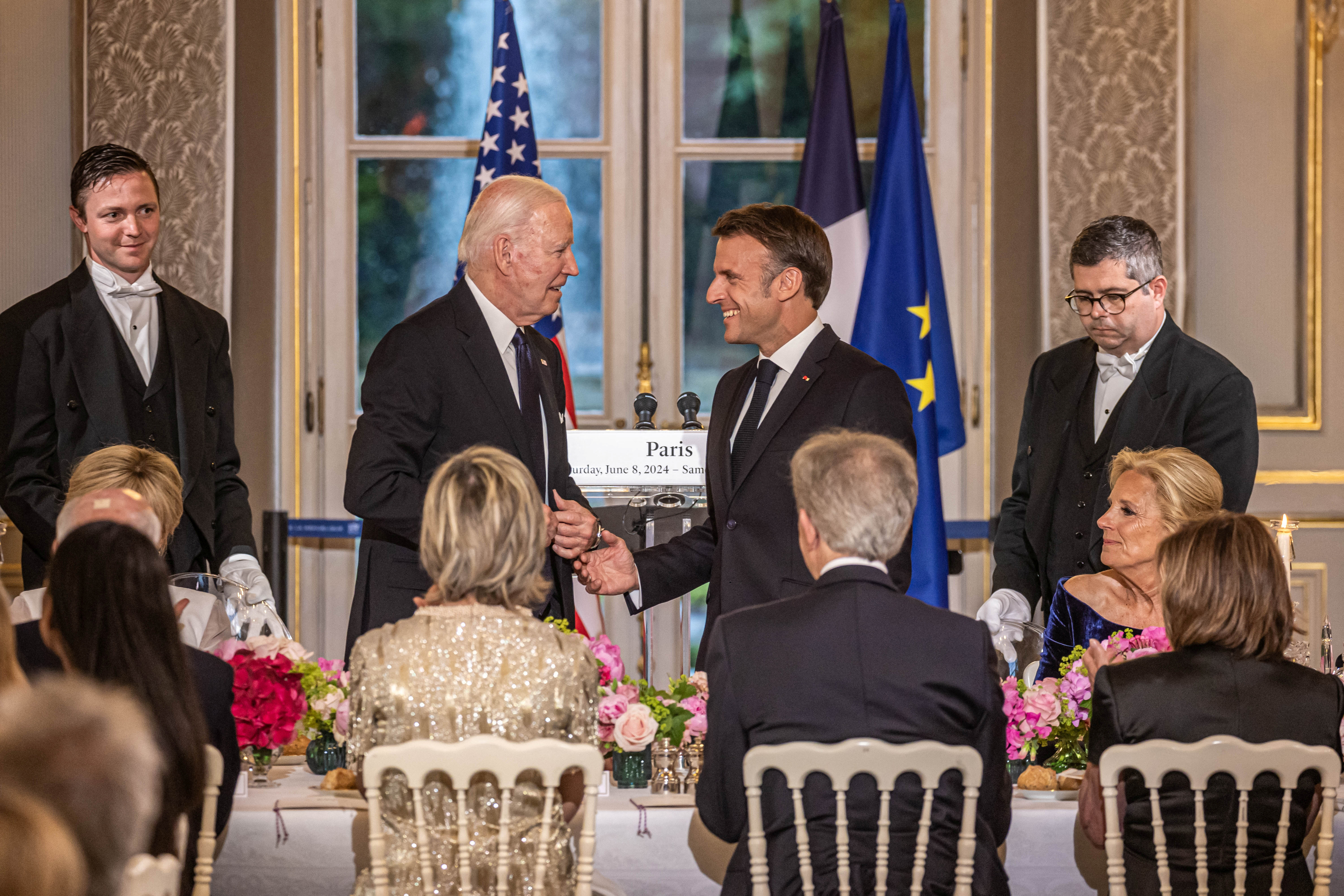米仏首脳、ロシア凍結資産の活用で合意　ウクライナ支援へ