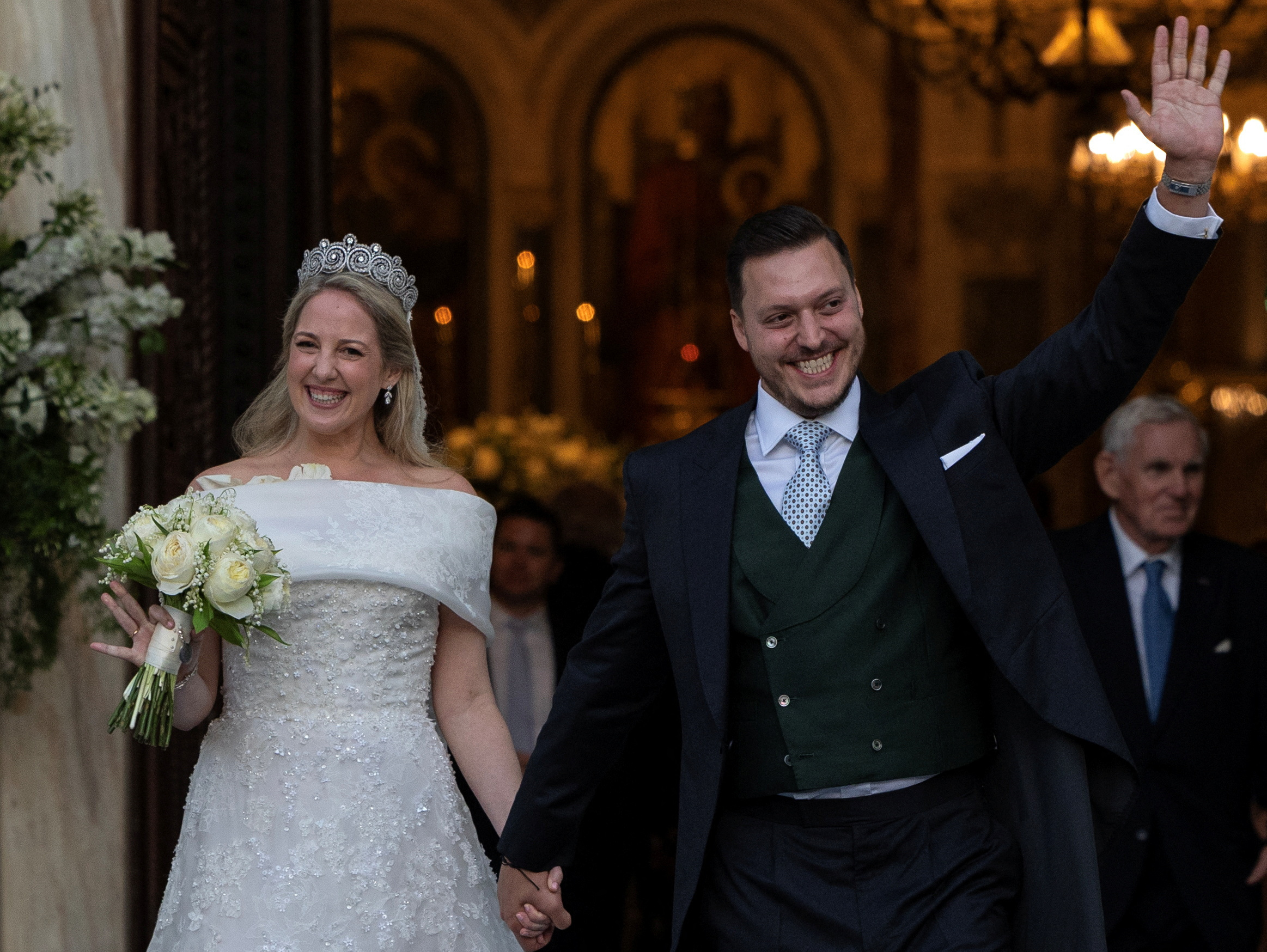 princess theodora of greece wedding dress Princess Theodora of Greece Wedding Photos: All the Looks