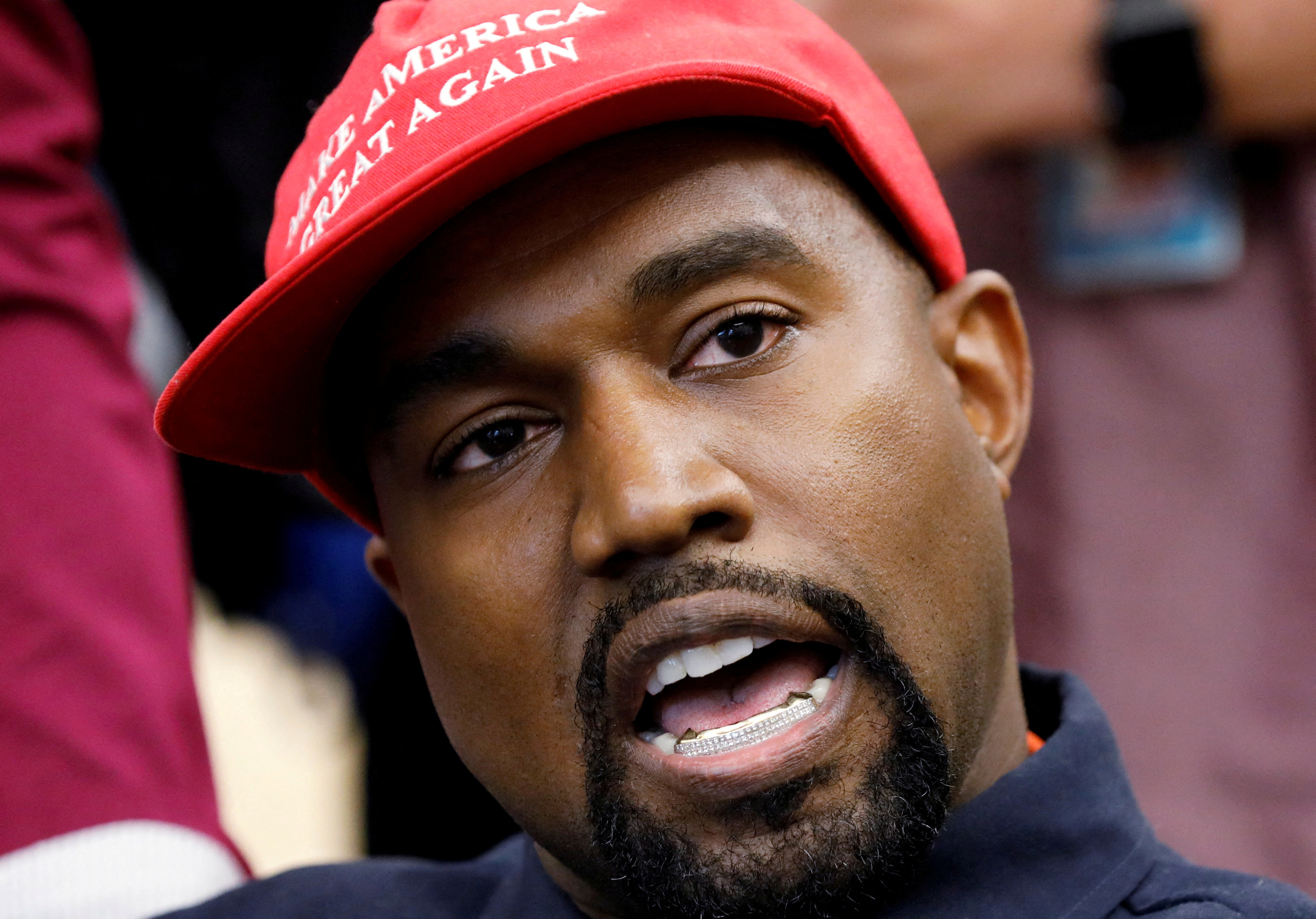 Kanye West says he'll go to 'death con 3 on JEWISH PEOPLE' after