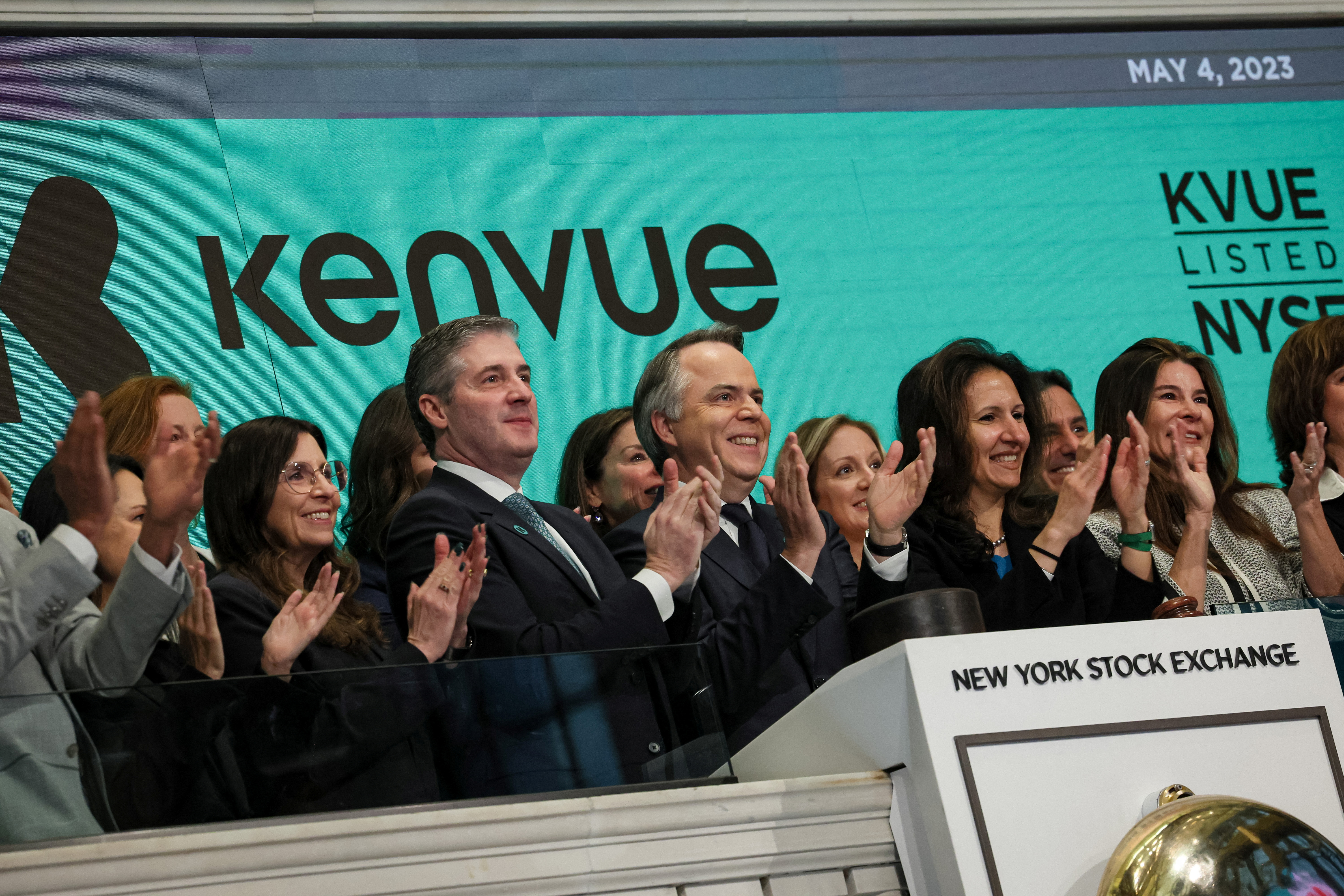 Kenvue Inc, Johnson & Johnson's consumer-health business, IPO at the NYSE in New York