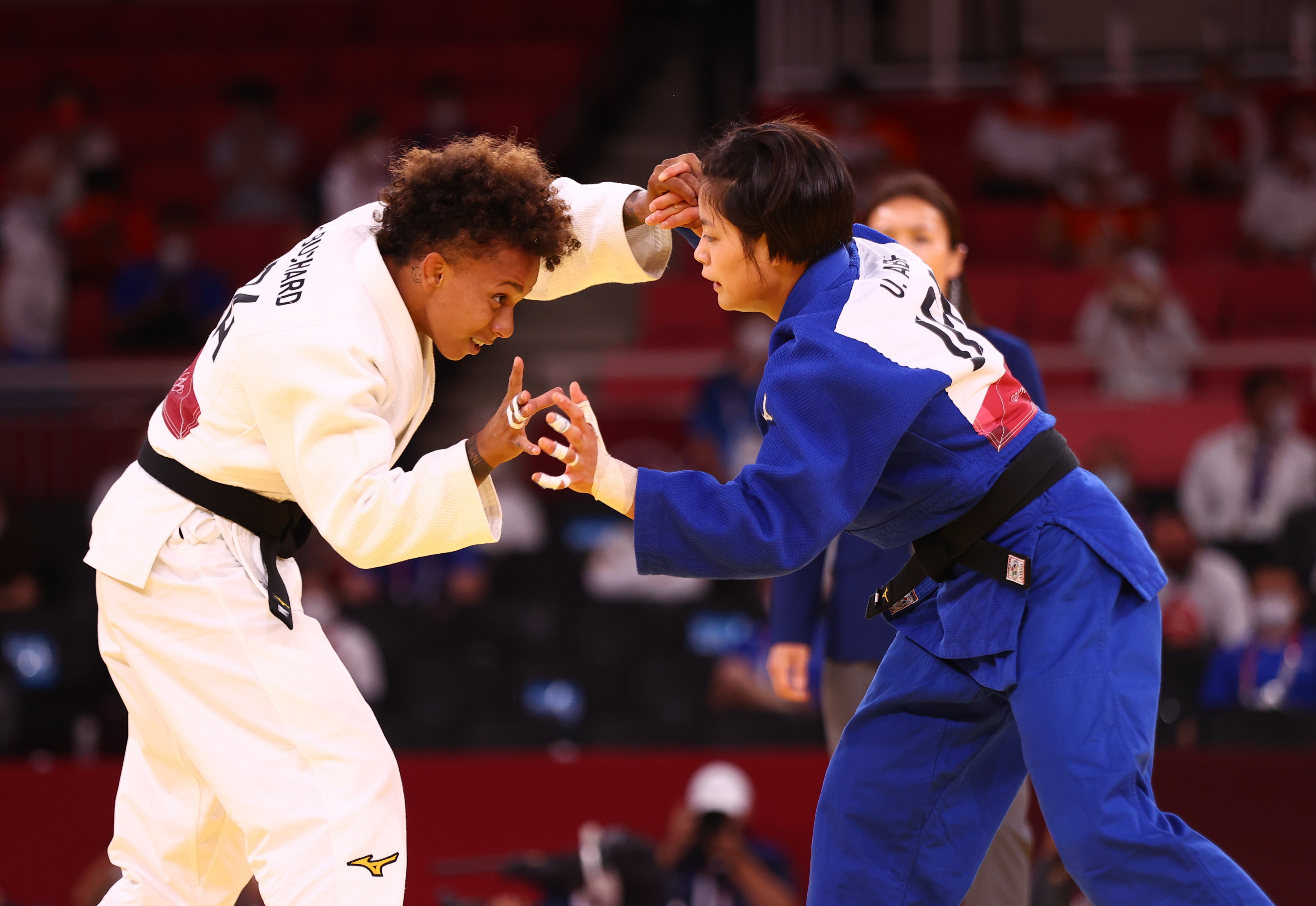 ABE Uta JPN Judo Olympia 1.OS Gold 2020 Foto signiert