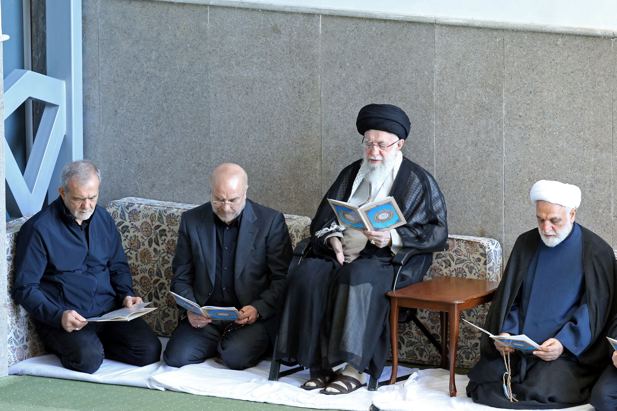 Iran's Supreme Leader Khamenei attends commemoration ceremony for late leader of Lebanon's Hezbollah Nasrallah, in Tehran