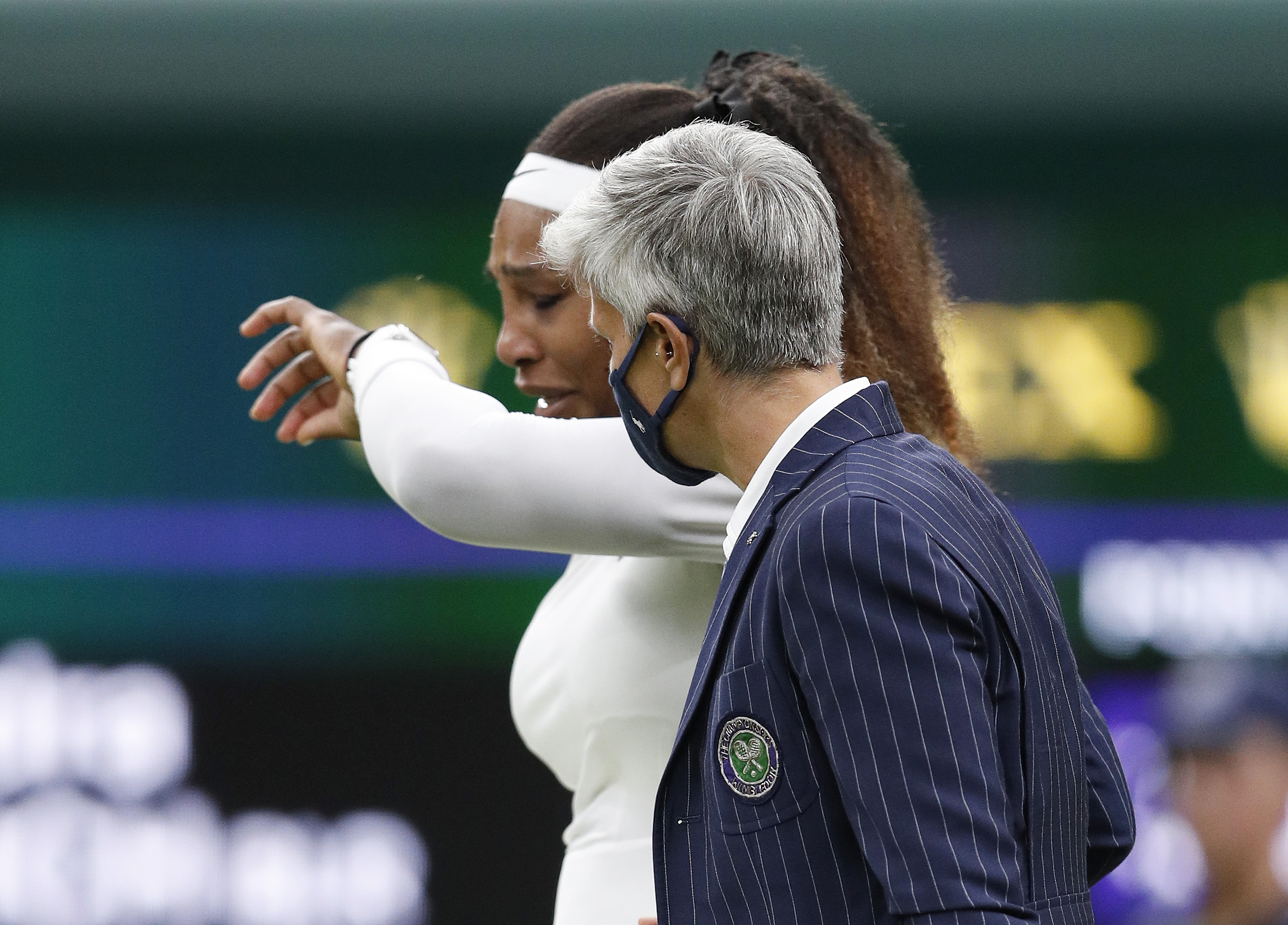 Wimbledon organizers 'happy' with court conditions as Serena