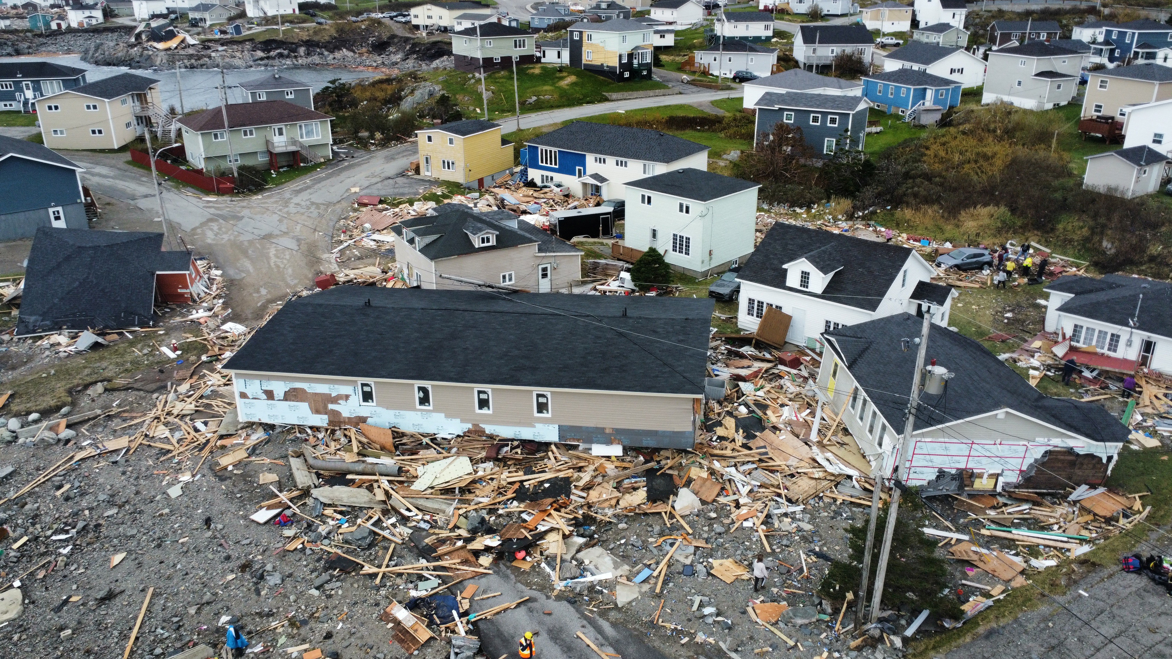 The aftermath of Hurricane Fiona in Newfoundland