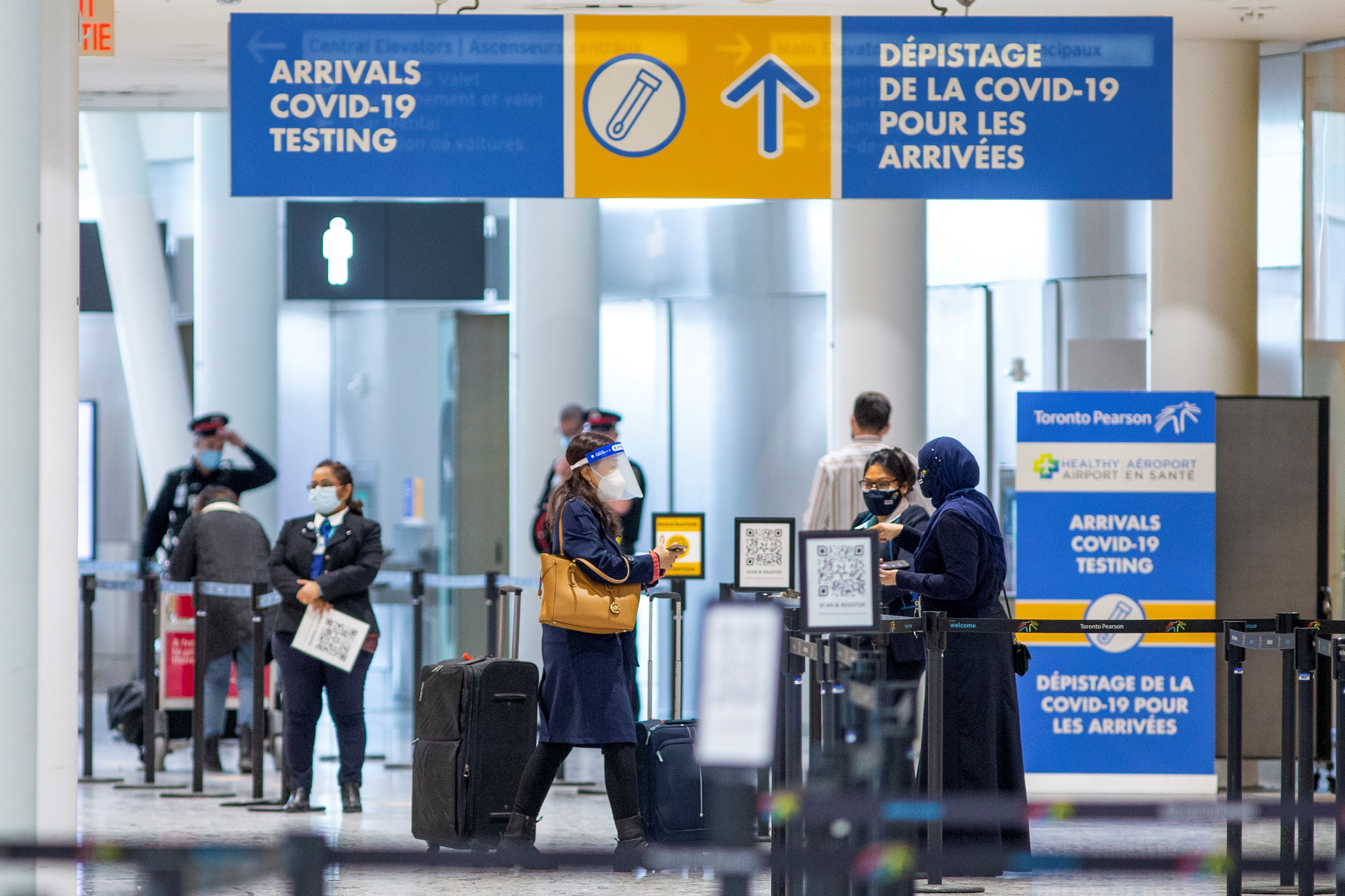 All international passengers are still not being tested at Toronto Pearson 