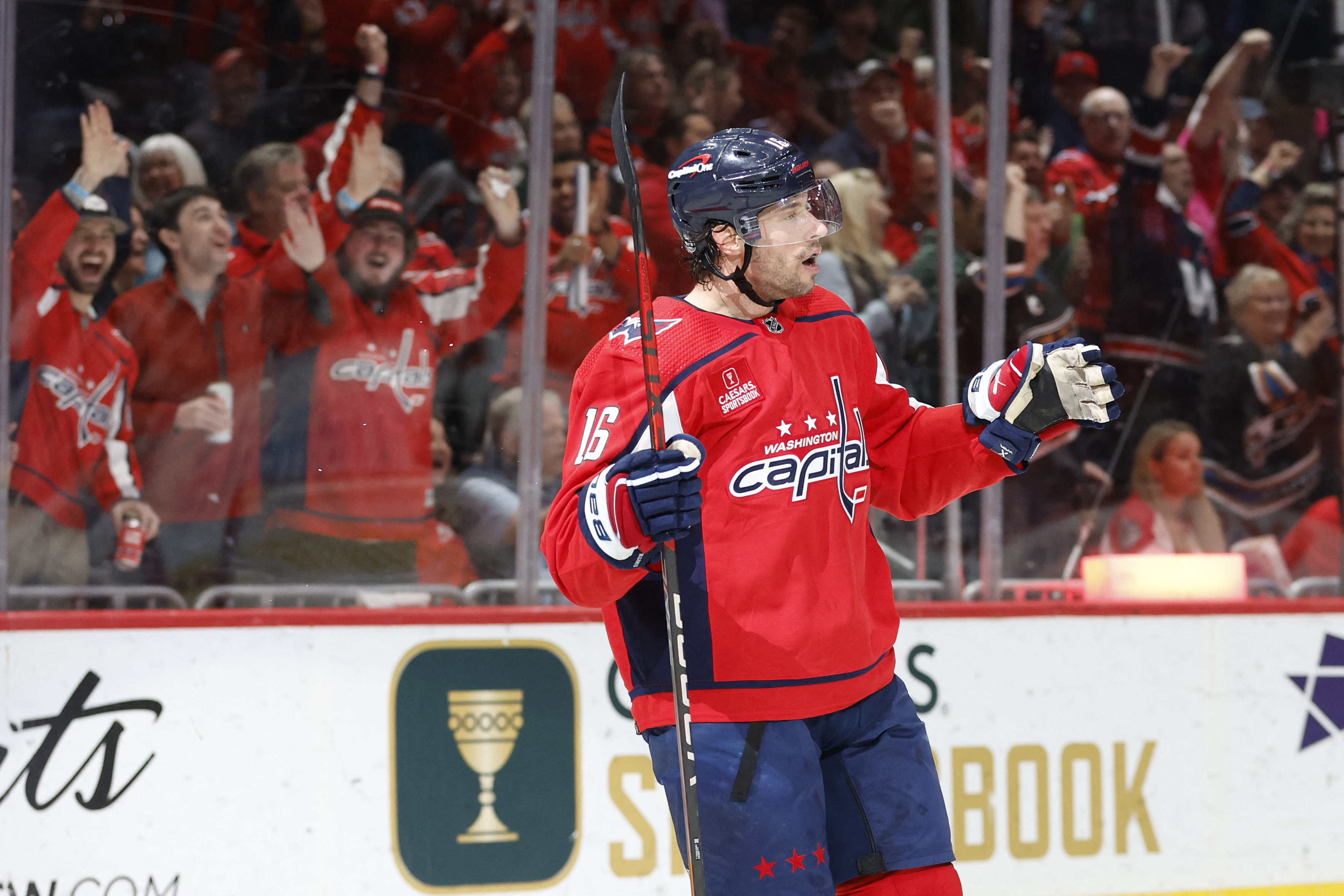 Washington Capitals pick Caesars Sportsbook as first jersey advertisement  partner