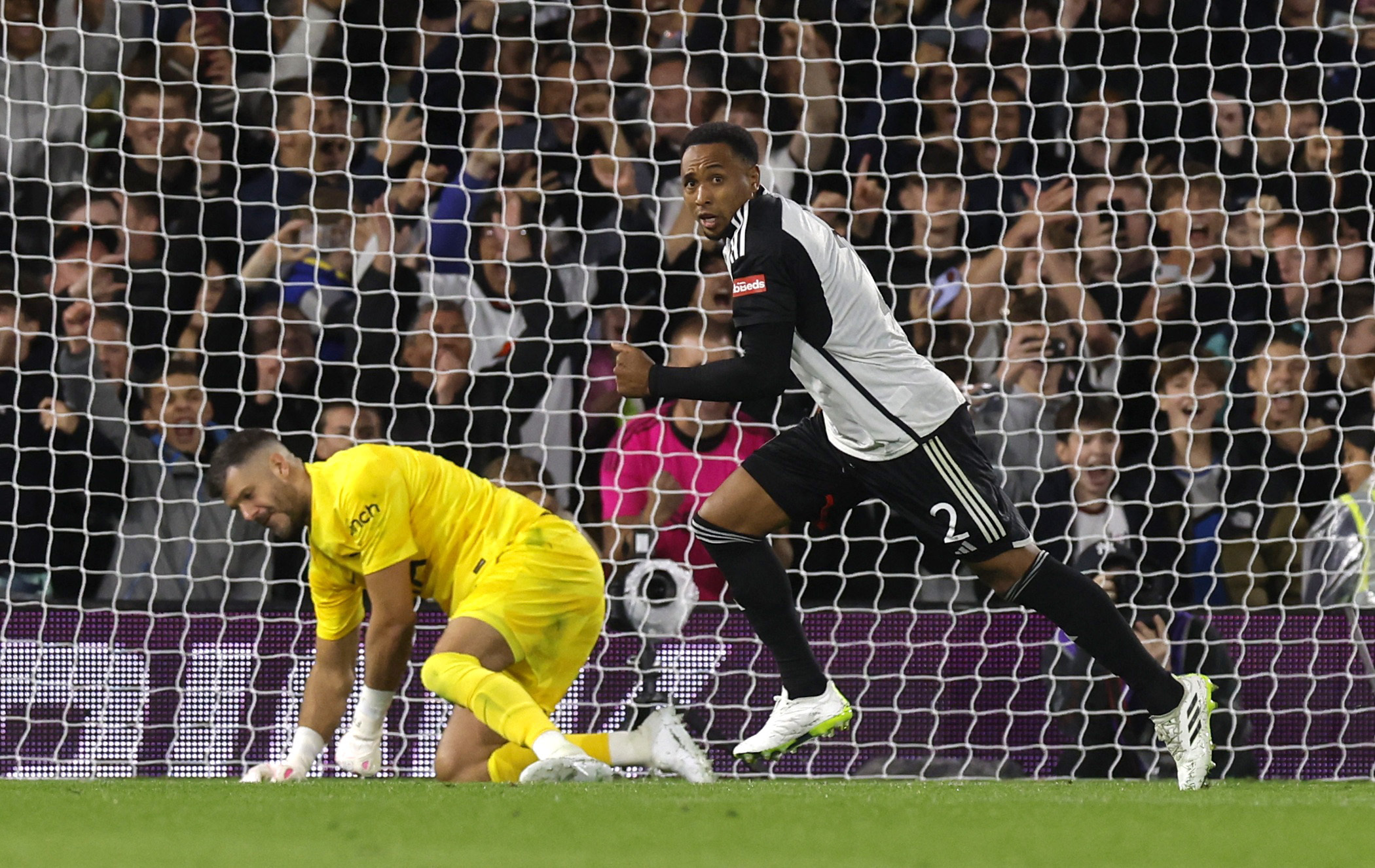 Carabao Cup Second Round, Fulham 1 - 1 Tottenham Hotspur