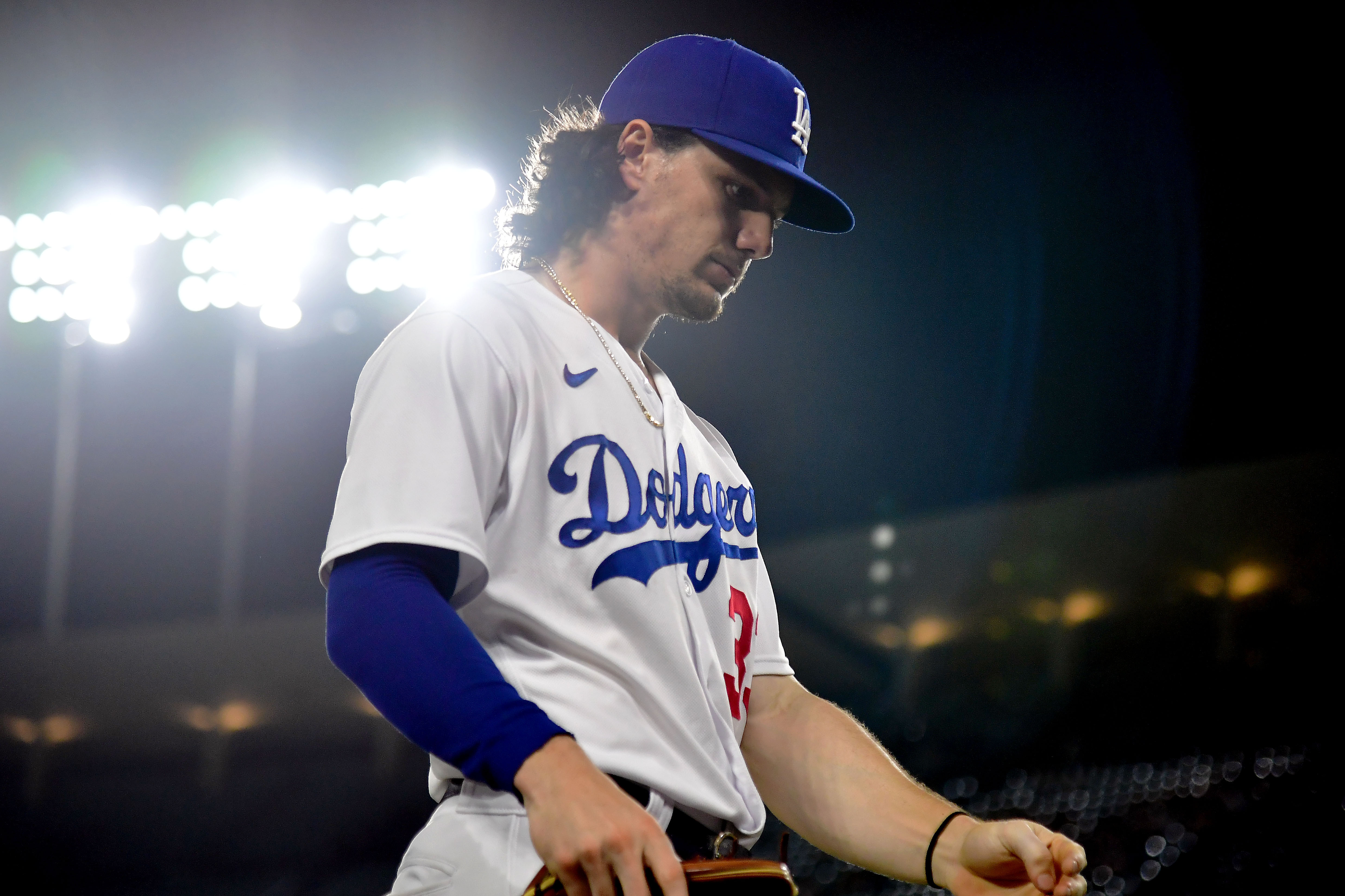 Lance Lynn goes 7 strong in Dodgers debut to beat A's