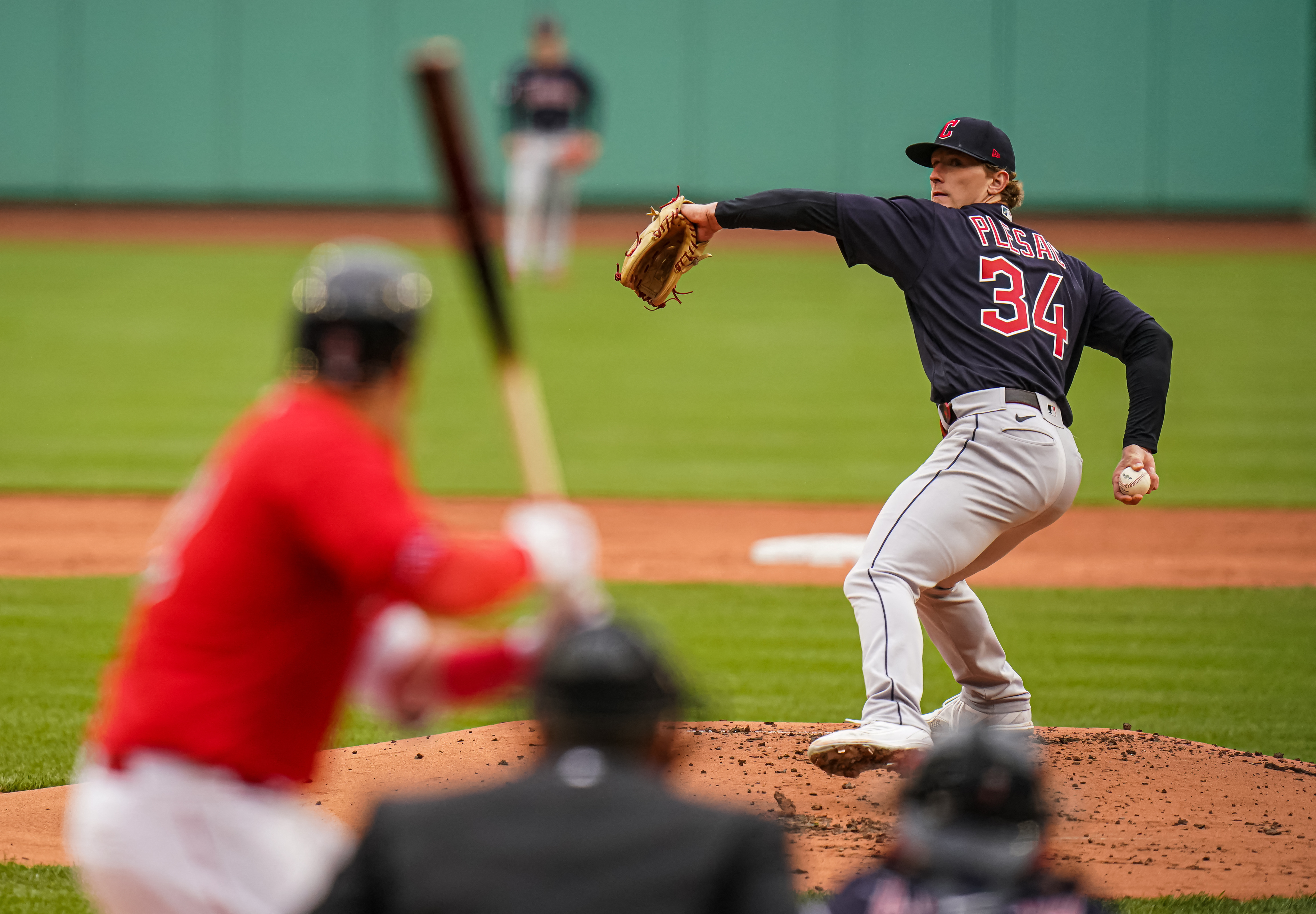 Zach Plesac throws ball out of Fenway Park; Red Sox beat Guardians