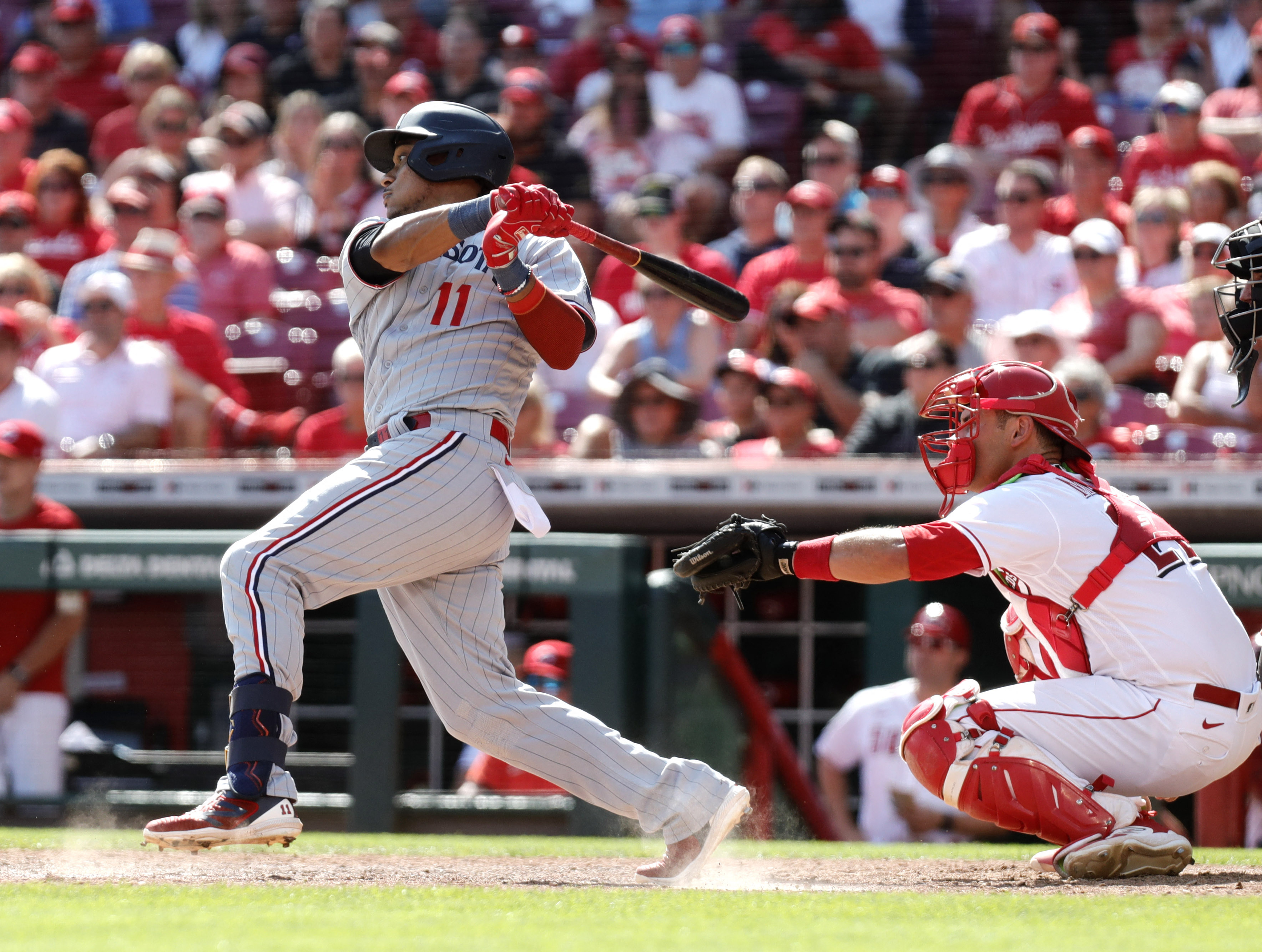 Twins rally to win, overcome 14 Ks by Reds' Hunter Greene | Reuters