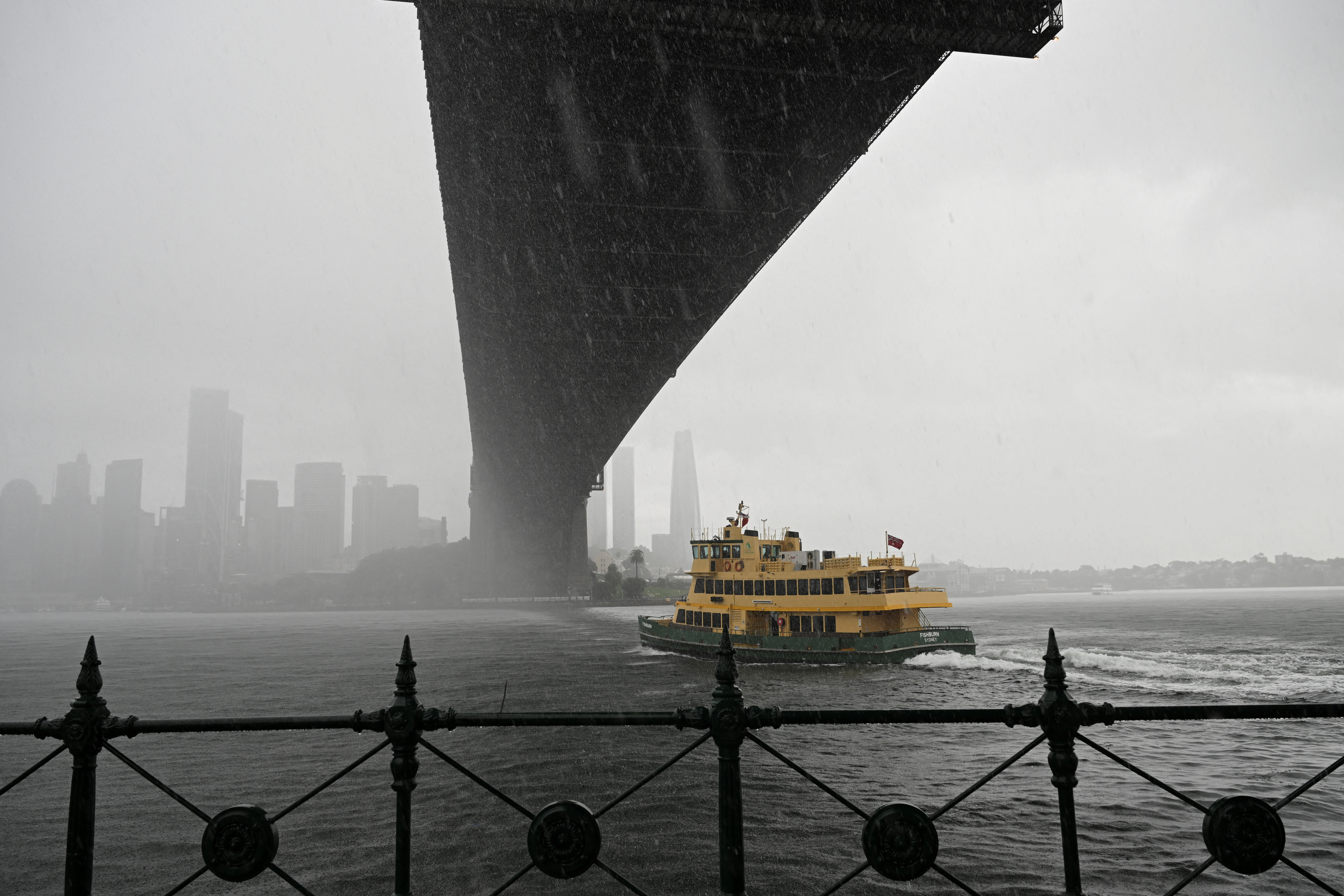Days of consecutive rainy weather conditions affect Sydney