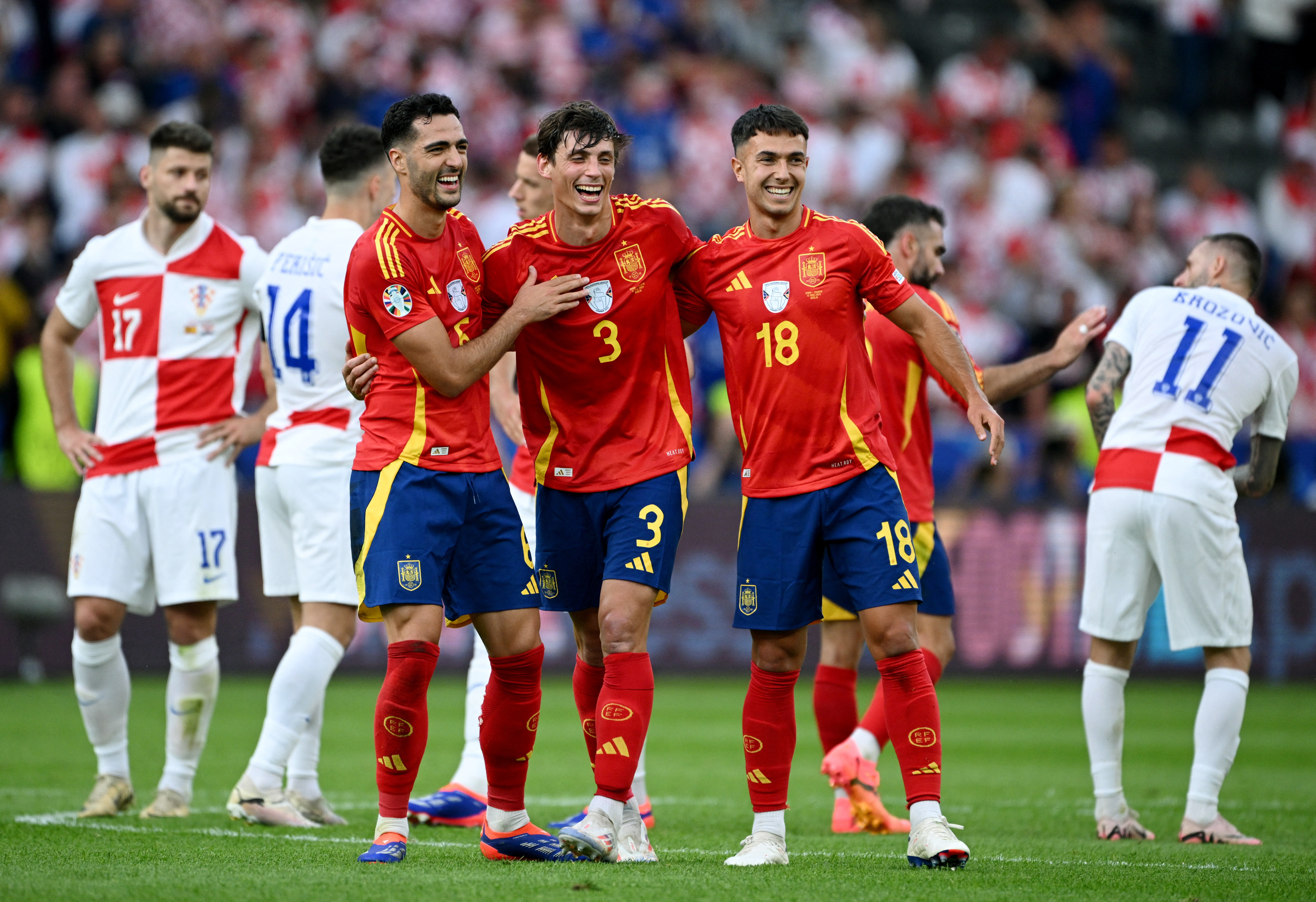 サッカー/フットサル ヨーロッパ代表チームセット スペイン クロアチア