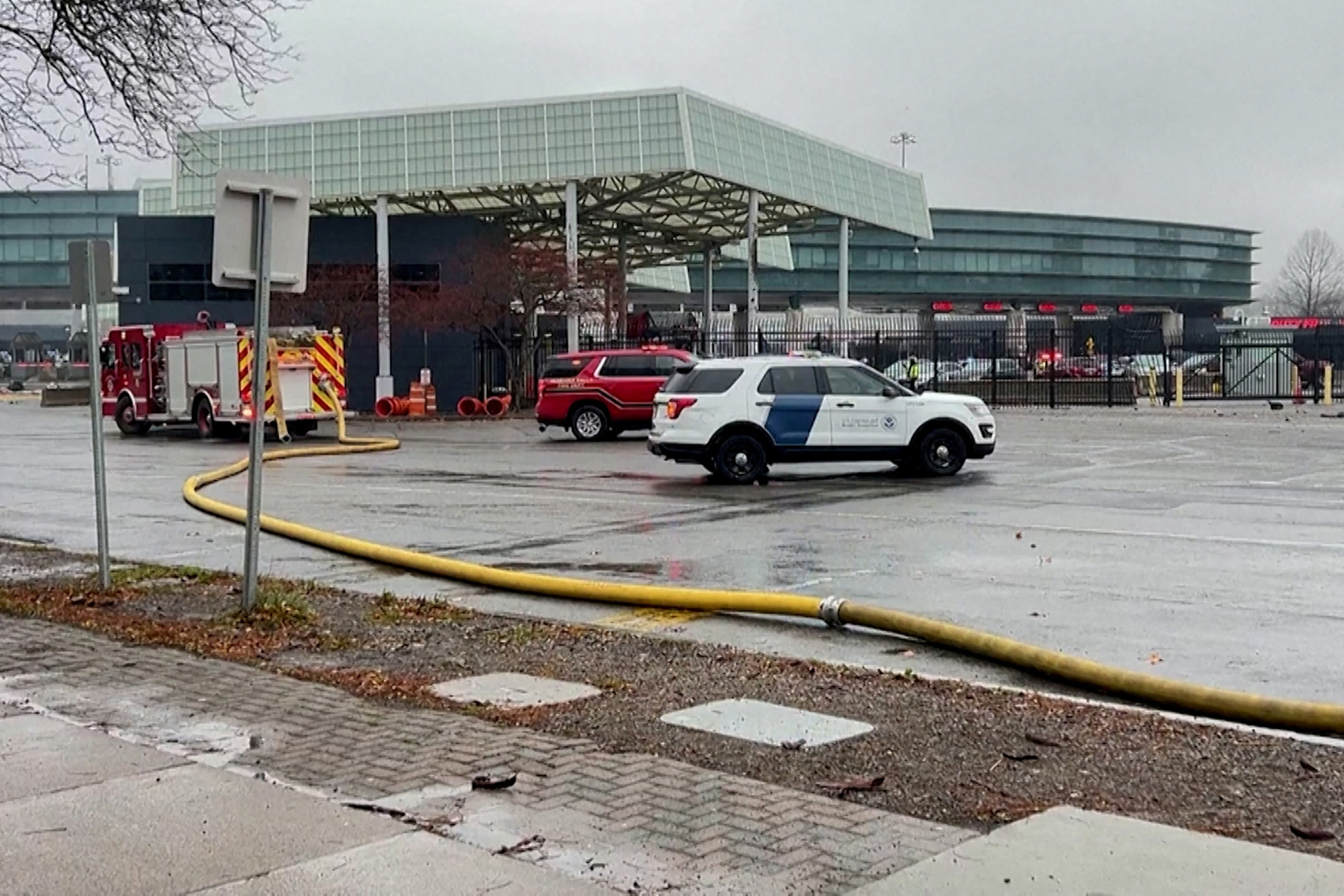 Fiery Rainbow Bridge Car Crash At US-Canada Border Kills 2; Terrorism ...