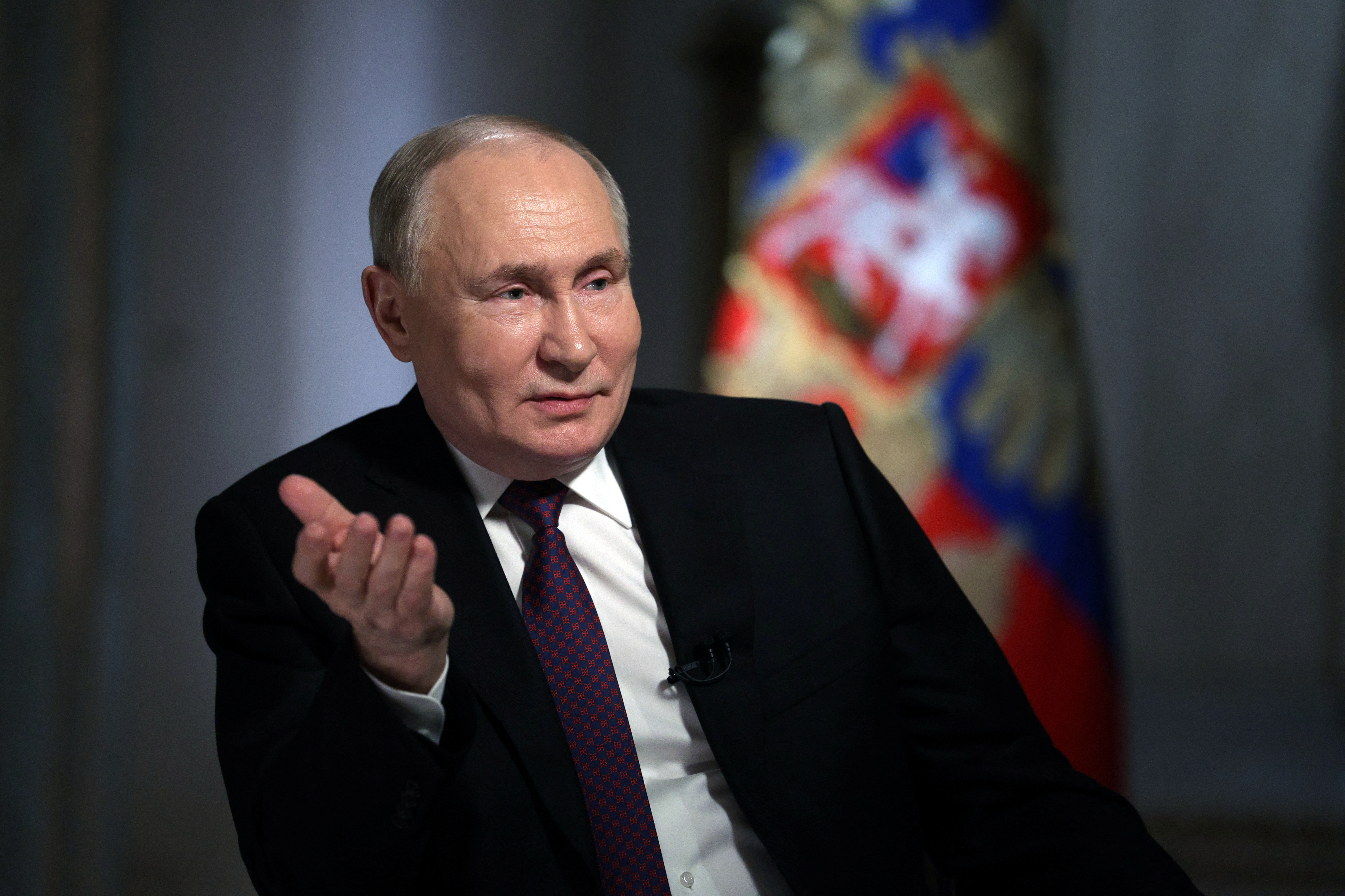 Russian President Vladimir Putin interview to state media | Reuters