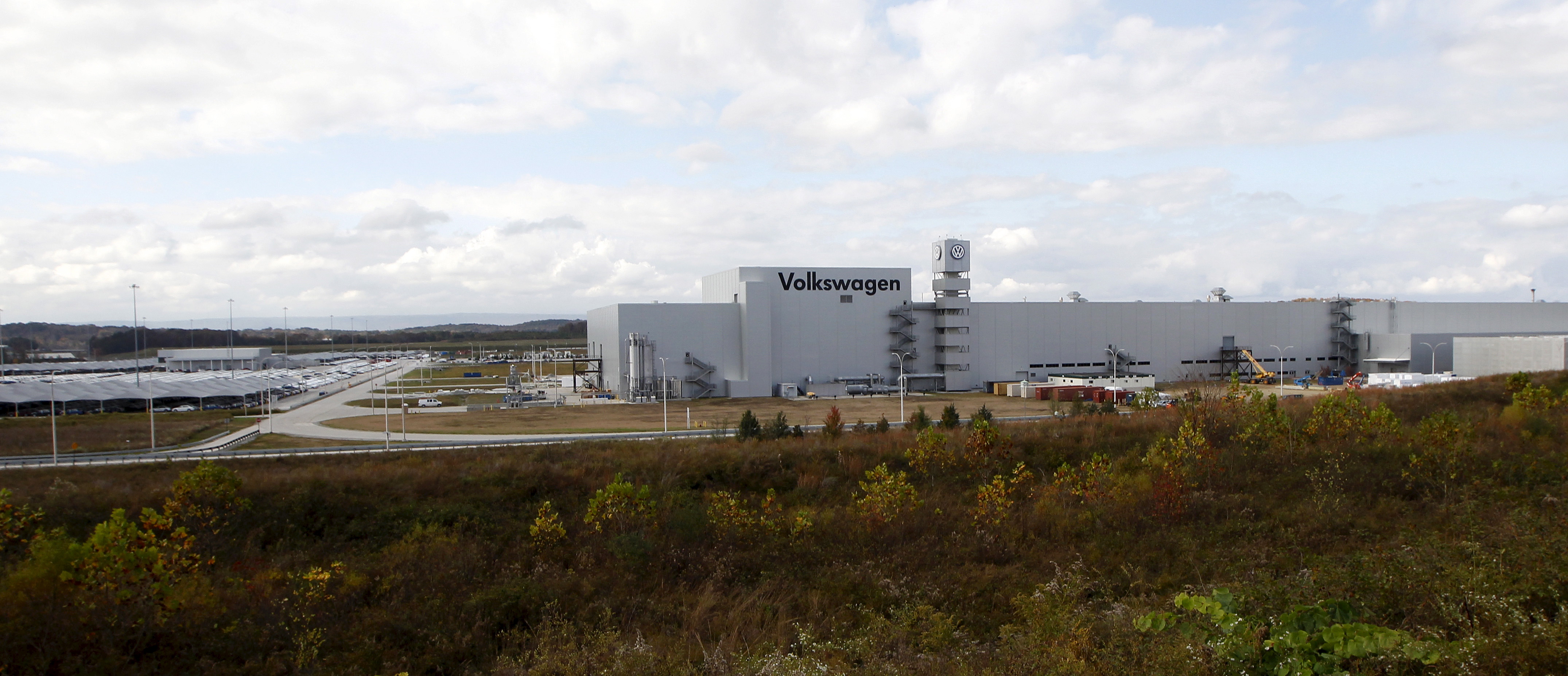 The Volkswagen Chattanooga Assembly Plant in Chattanooga