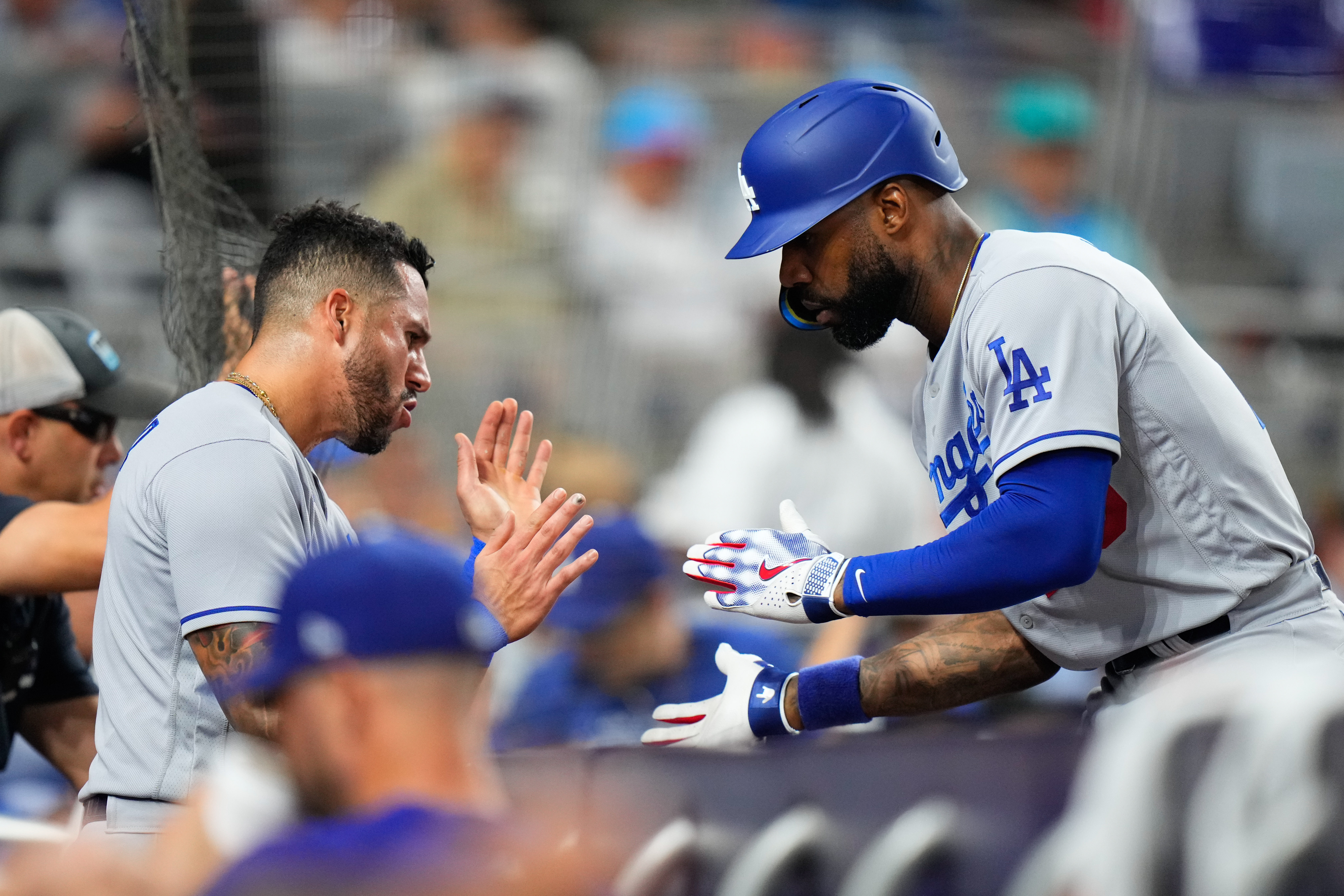 La Dodgers  Dodgers baseball, Dodgers gear, Marlins baseball