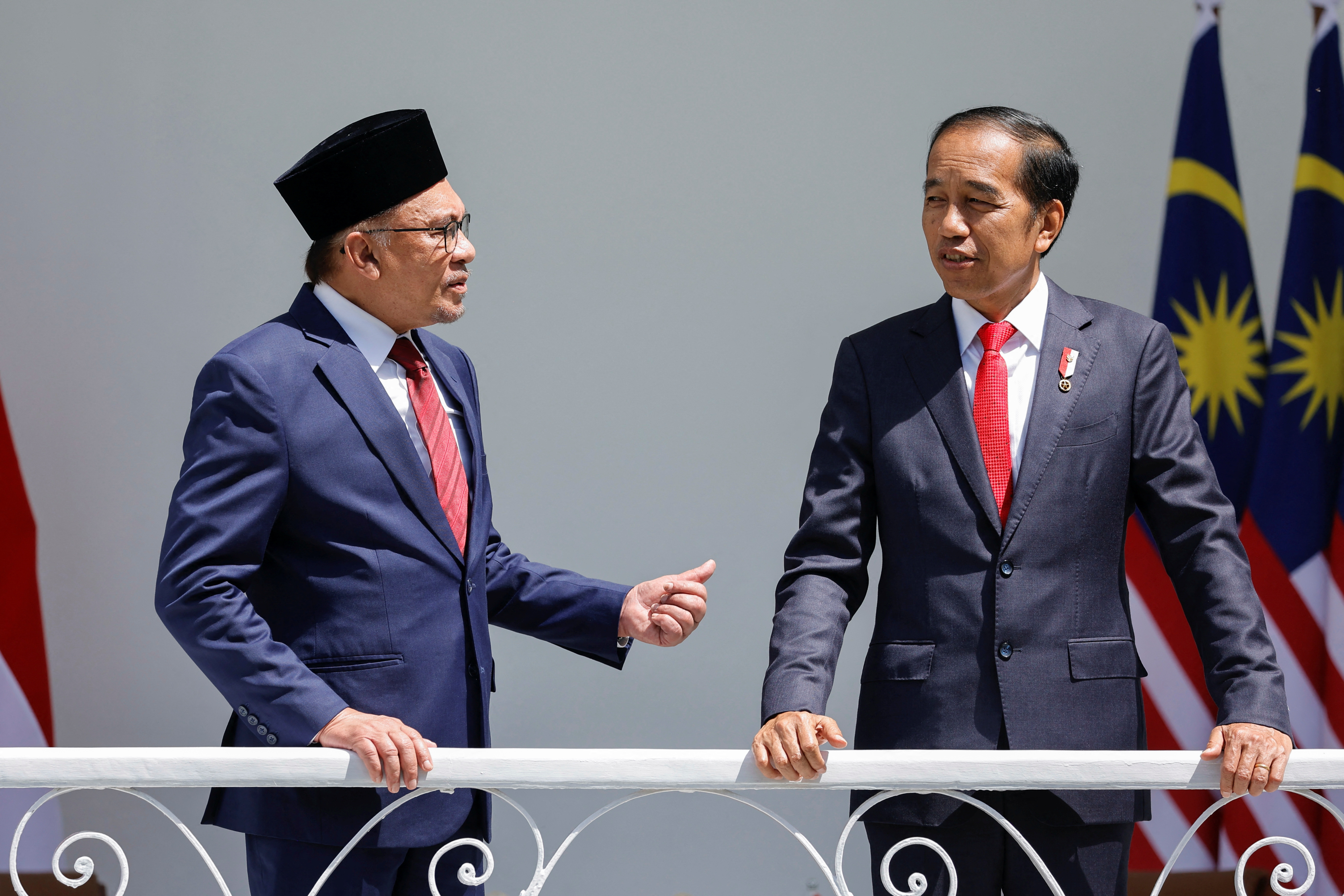 Malaysia's Prime Minister Anwar Ibrahim meets Indonesian President Joko Widodo in Bogor