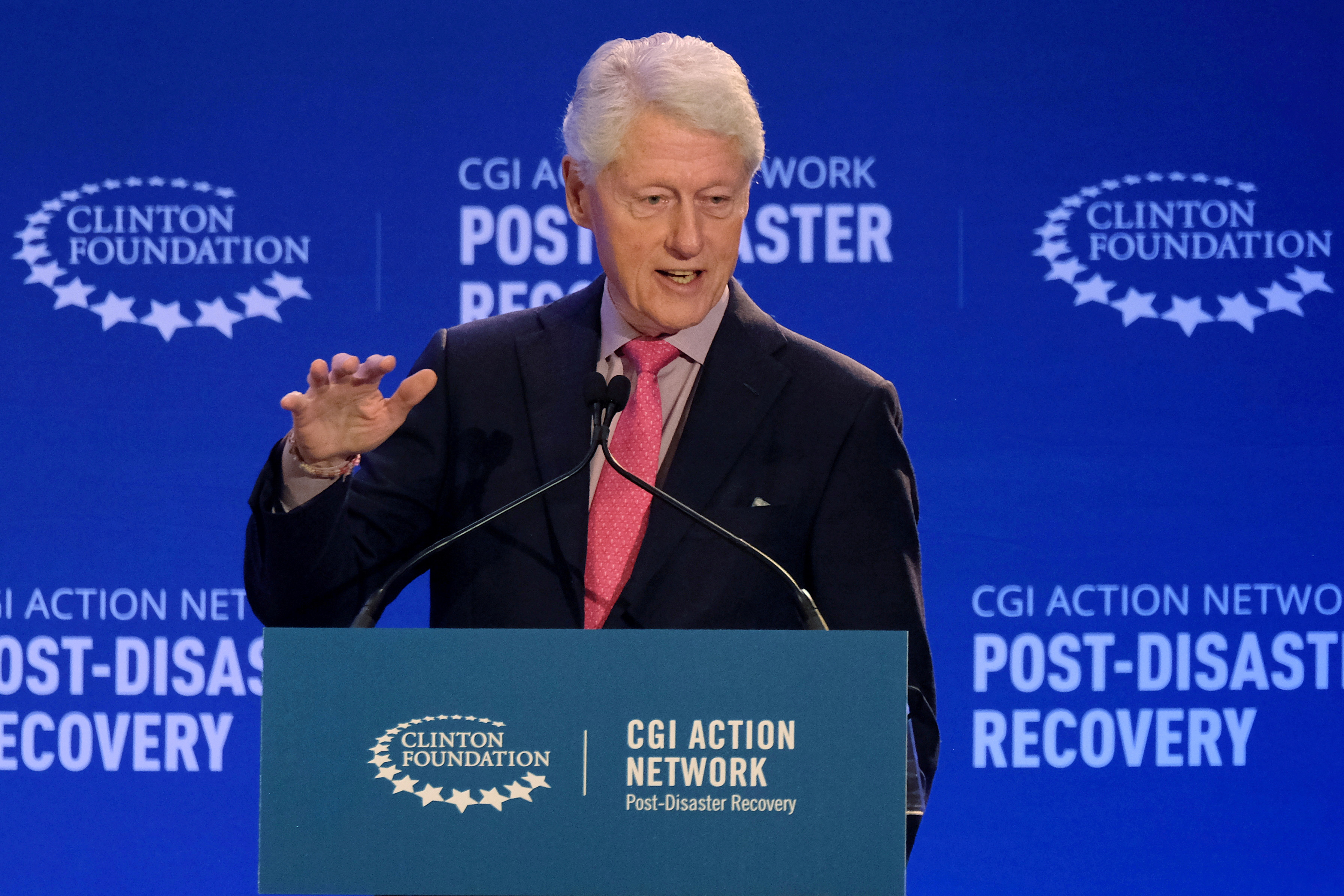 Former U.S. President Clinton hospitalized -CNN | Reuters