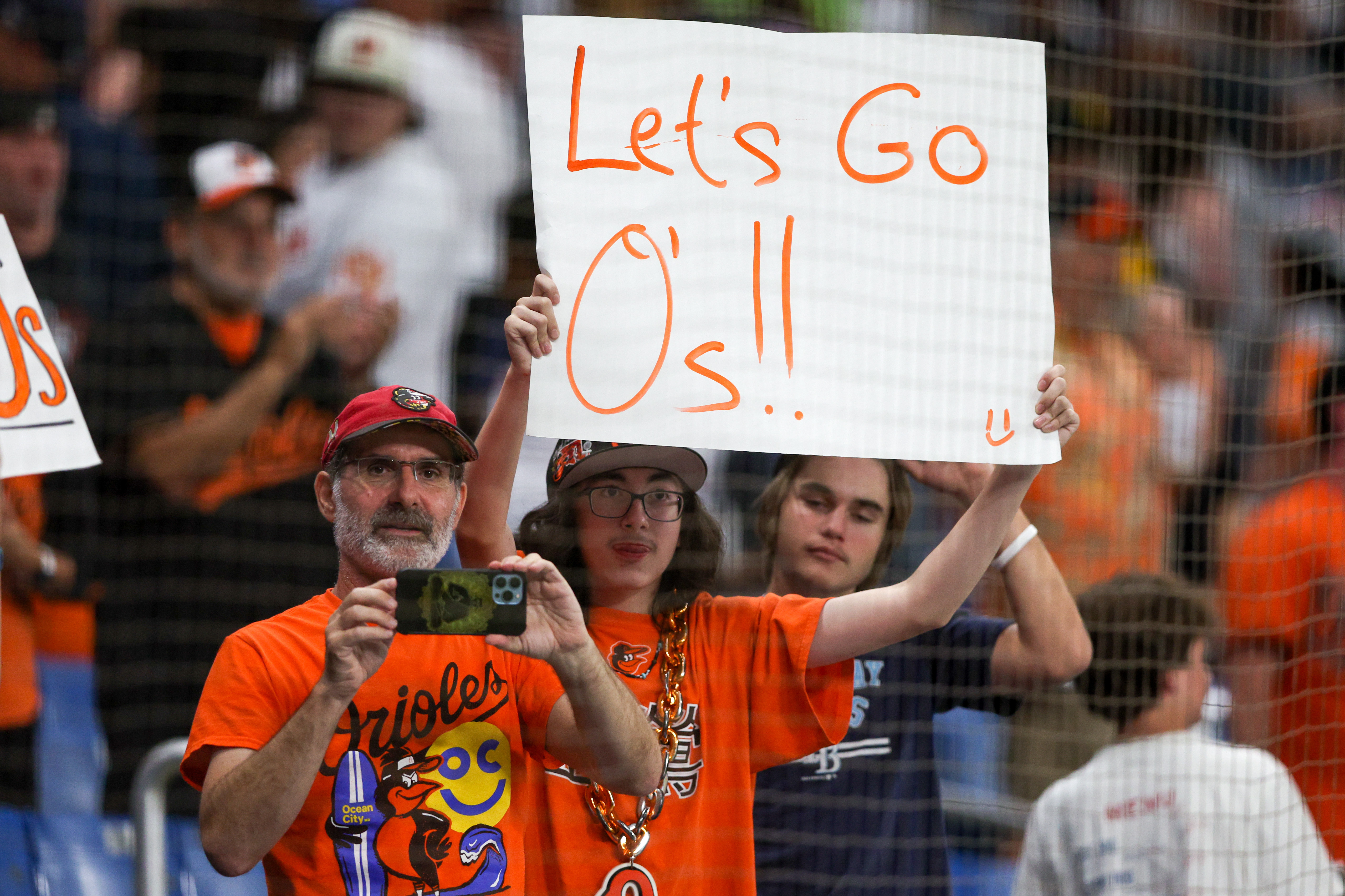 Gunnar Henderson Baltimore Orioles Men's Orange RBI T-Shirt 