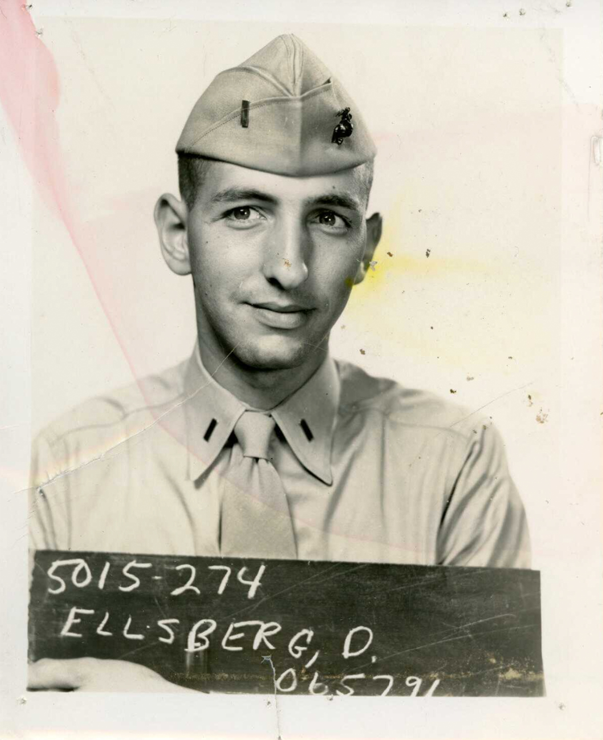 Ellsberg in uniform, 1954.  

Courtesy Daniel Ellsberg Papers, Robert S. Cox Special Collections and University Archives Research Center, UMass Amherst Libraries