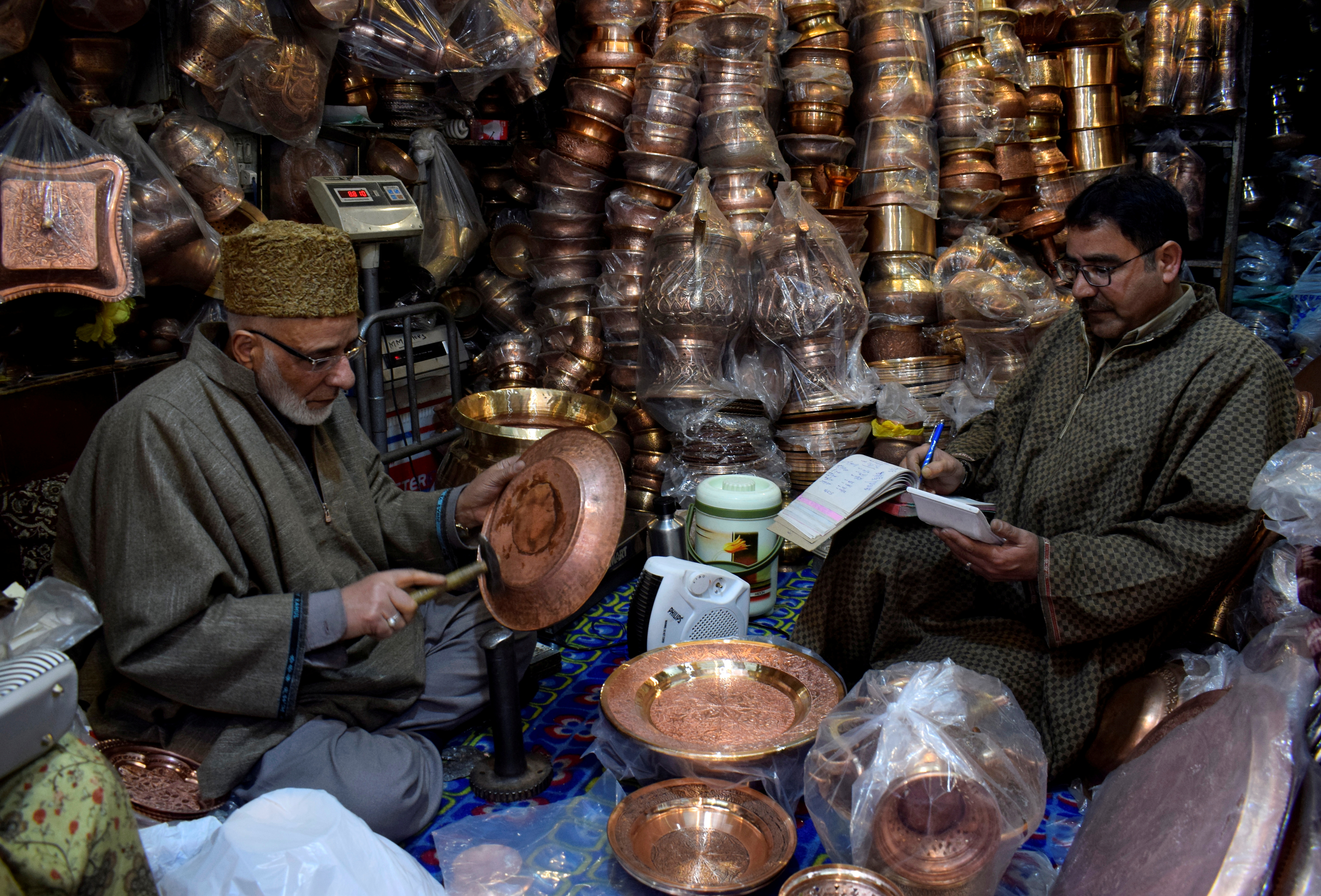 Buy Online Copperware Items, Kashmiri Copper