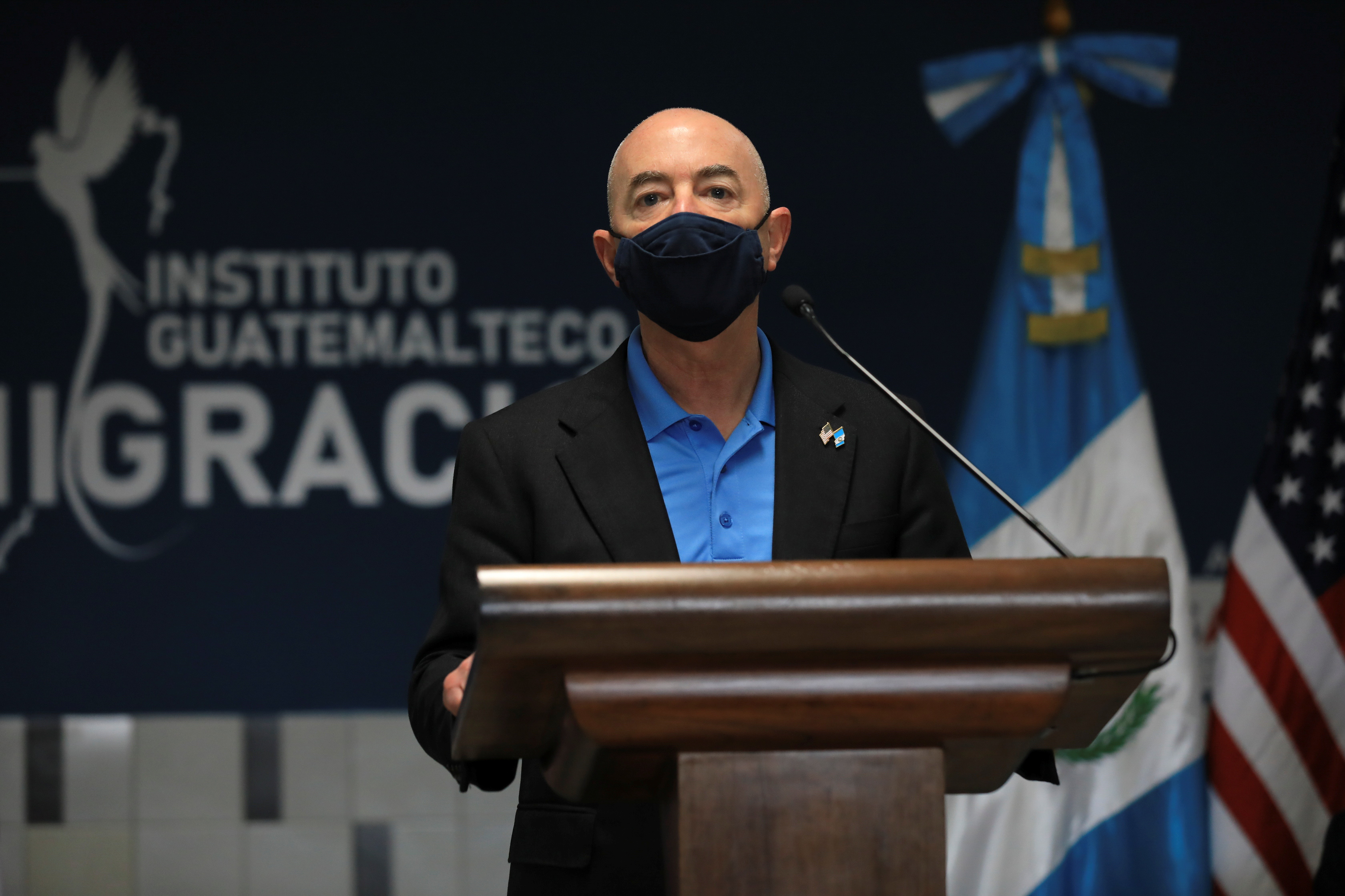 Department of Homeland Security (DHS) Secretary Alejandro Mayorkas visits Guatemala
