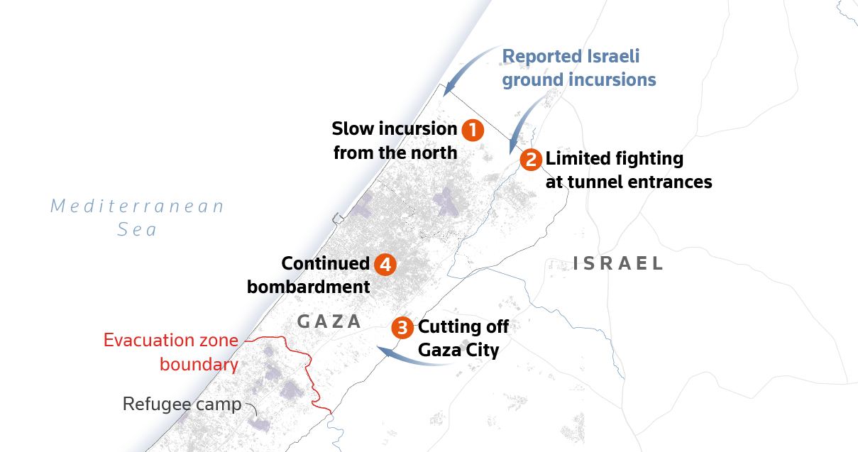Israel's new Gaza grid maps add to confusion and anger for Palestinians