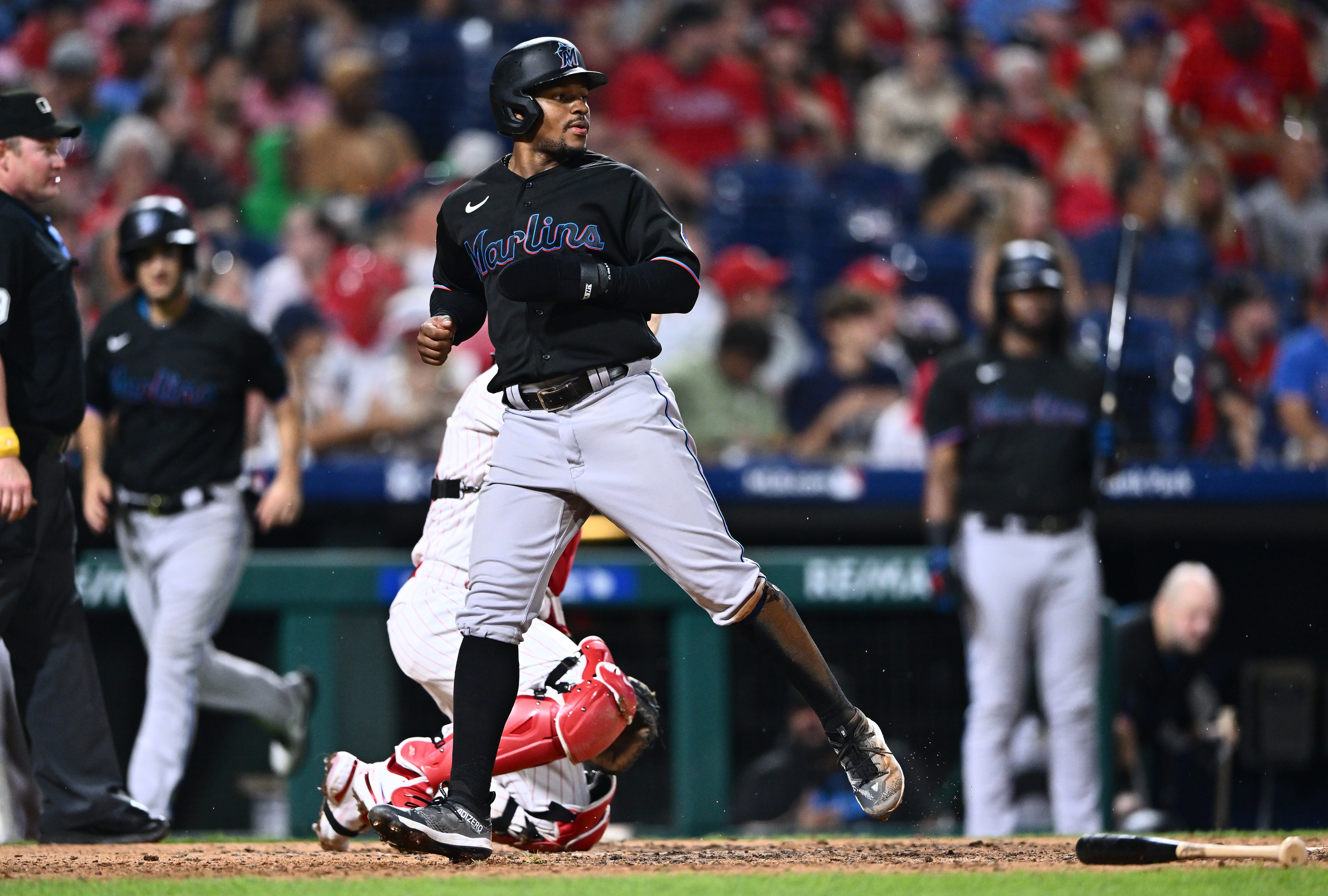 Schwarber blasts home run No. 42, Marsh has 3 RBIs in Phillies' 8-4 win  over Marlins