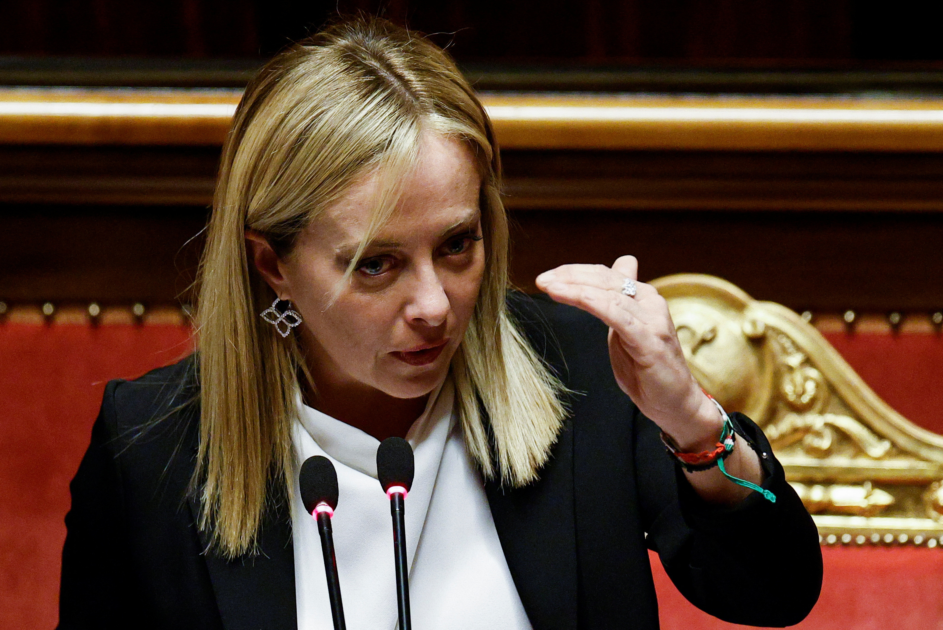 Confidence vote for Italy's new government at the upper house of parliament