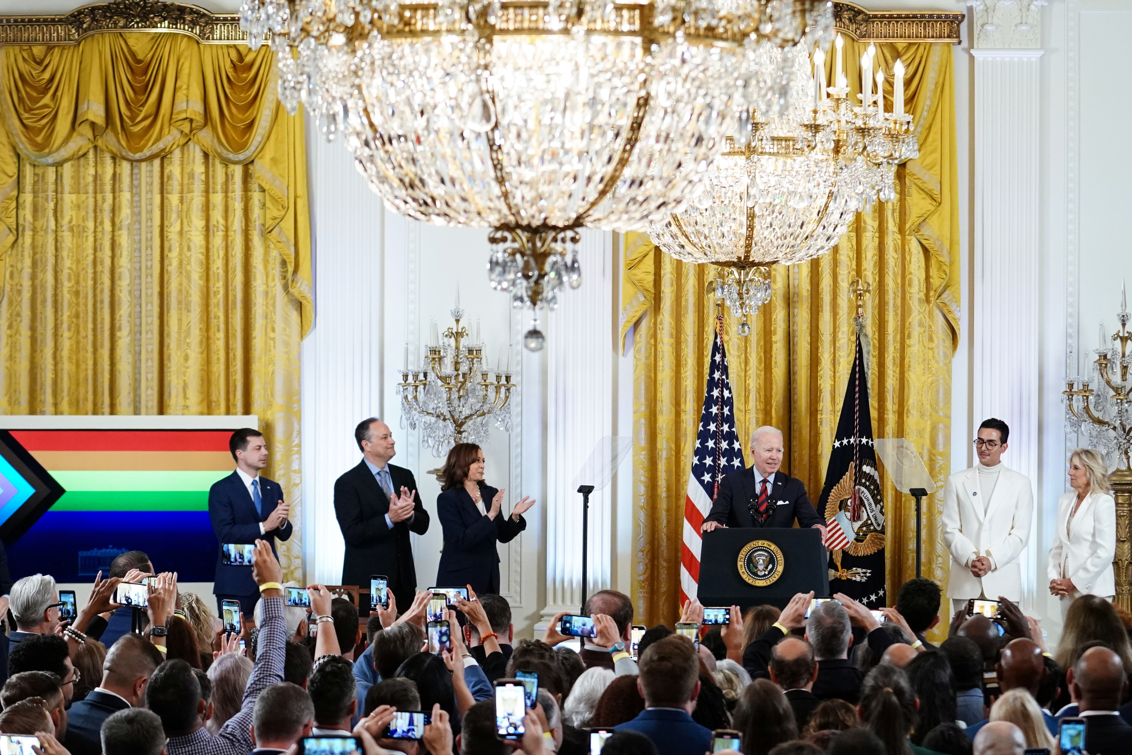 President Biden Hosts Pride Month Event at White House in Washington