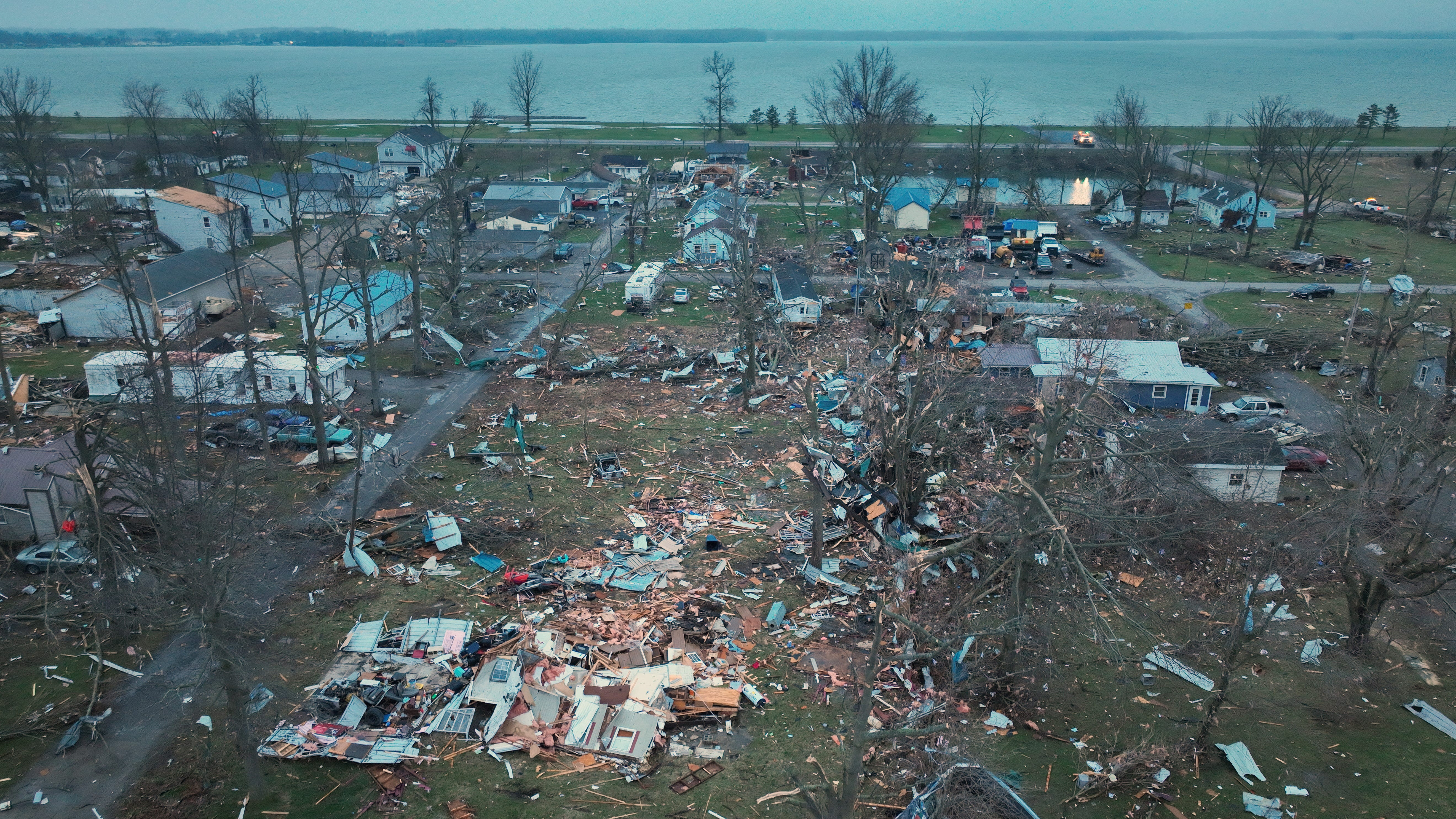 One or more tornadoes kill three, injure dozens in Ohio, Indiana