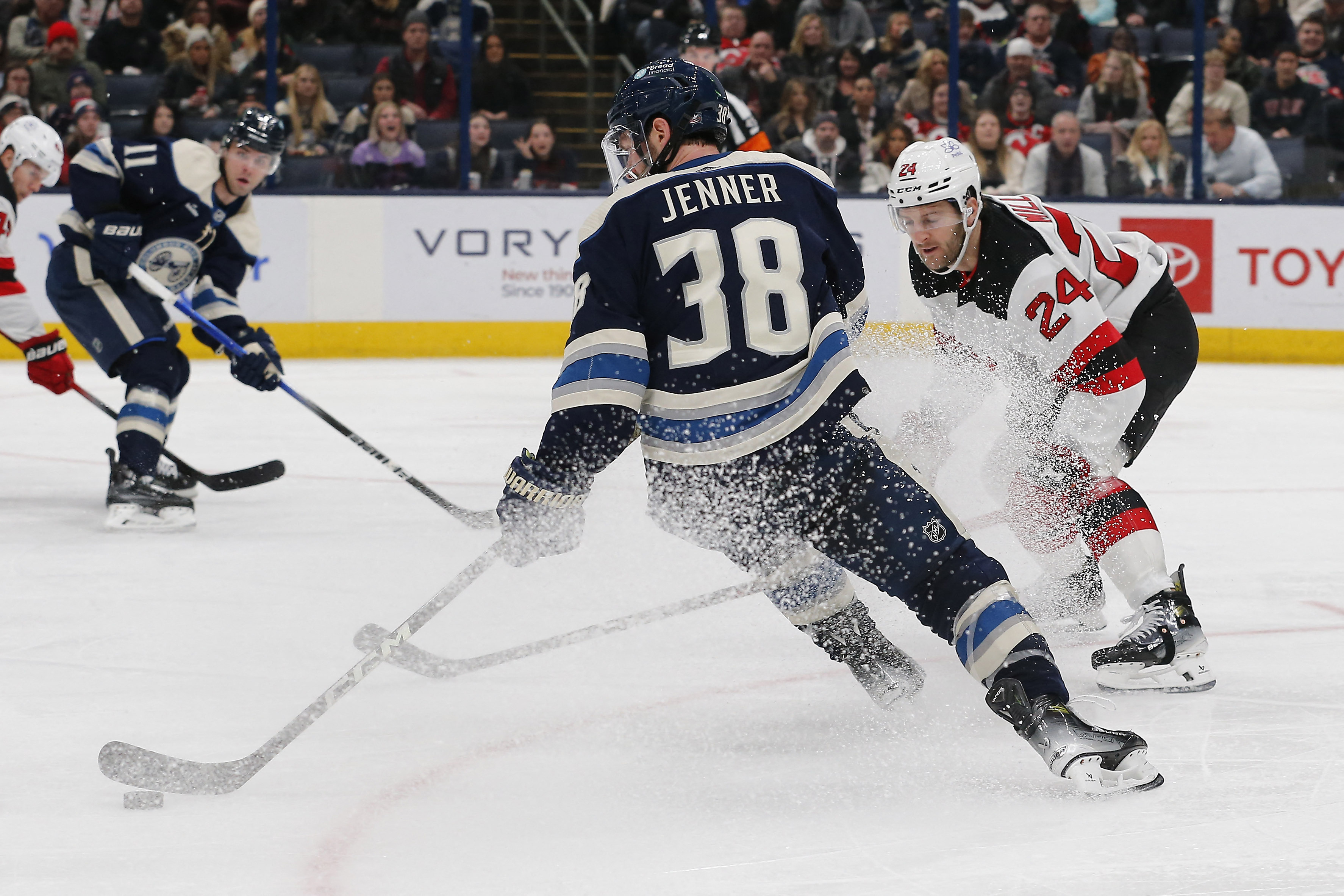 4-goal Second Period Sends Devils Past Blue Jackets | Reuters