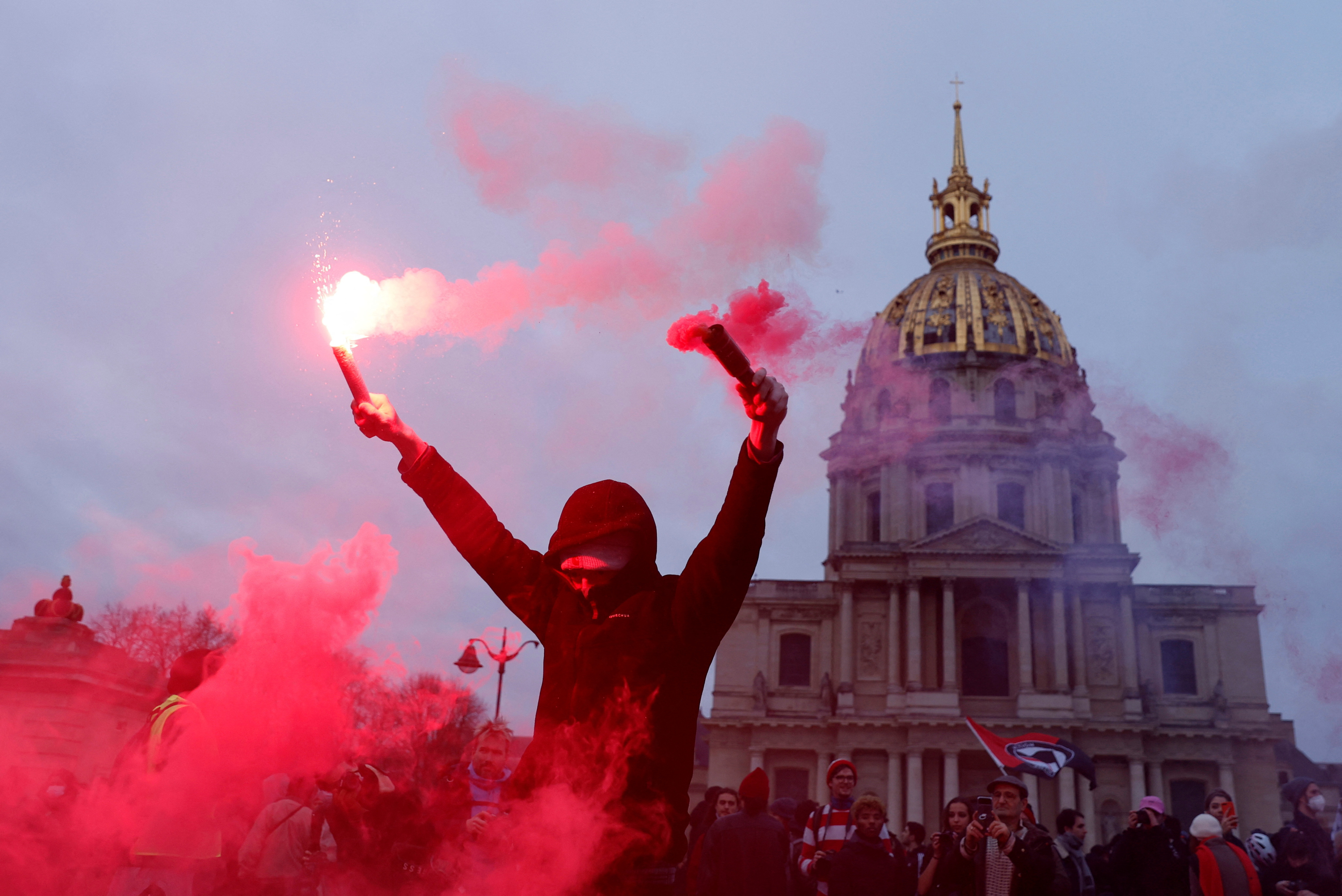 Протесты во Франции 2023.