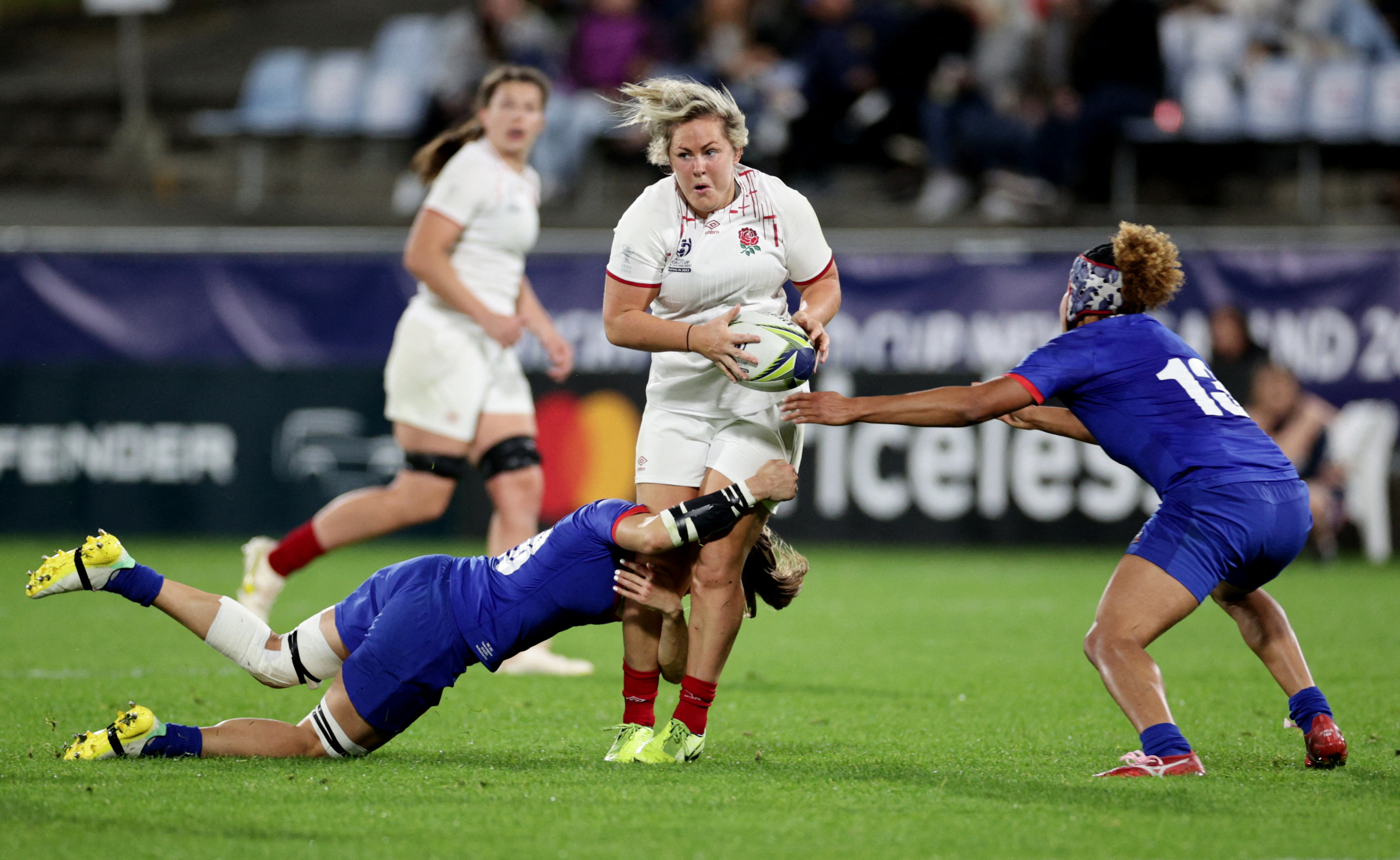 Scarratt leads England to hard-fought win over France | Reuters