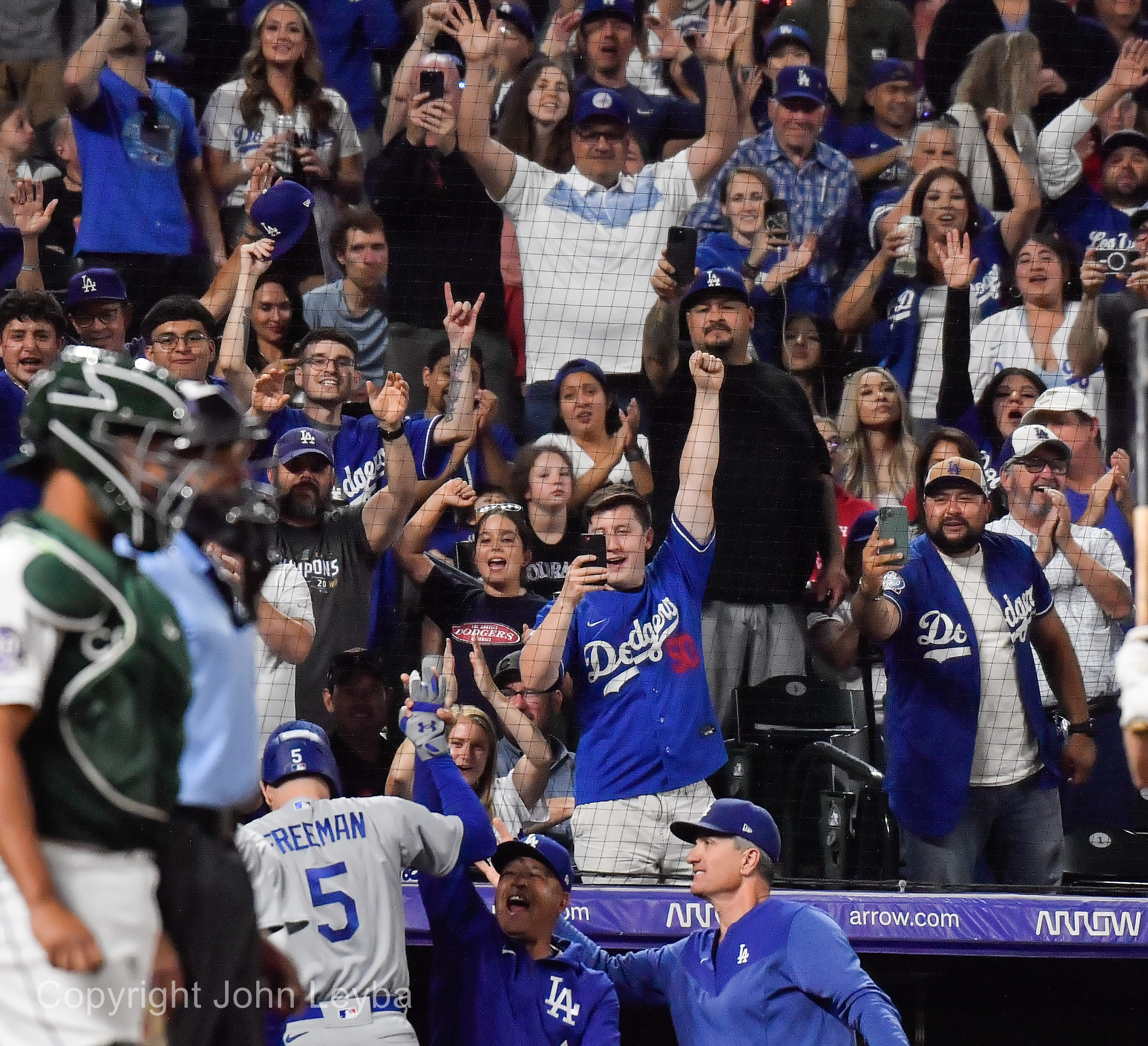 James Outman's offense blasts Dodgers past Rockies