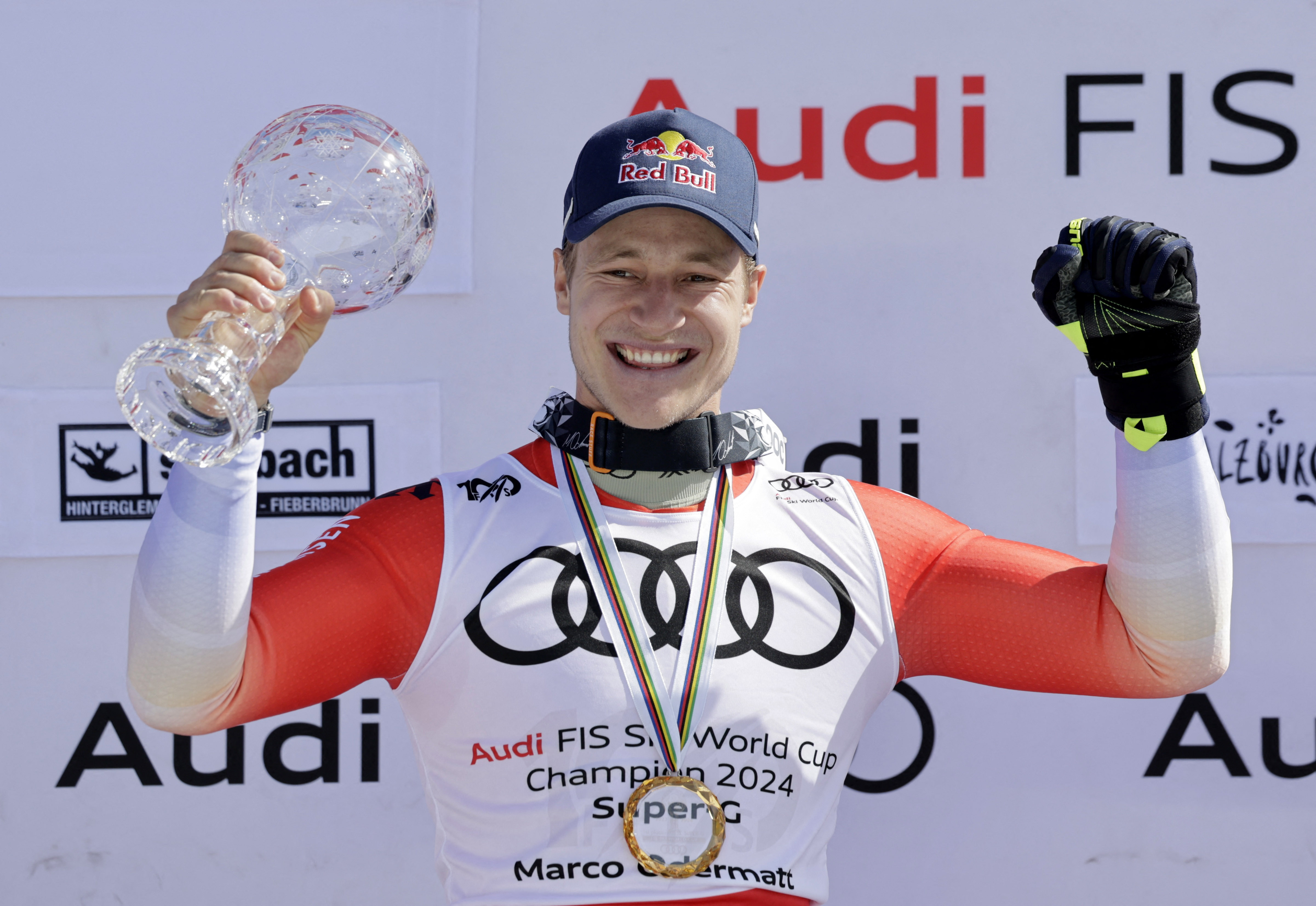 Odermatt secures super-G title, third for the season | Reuters