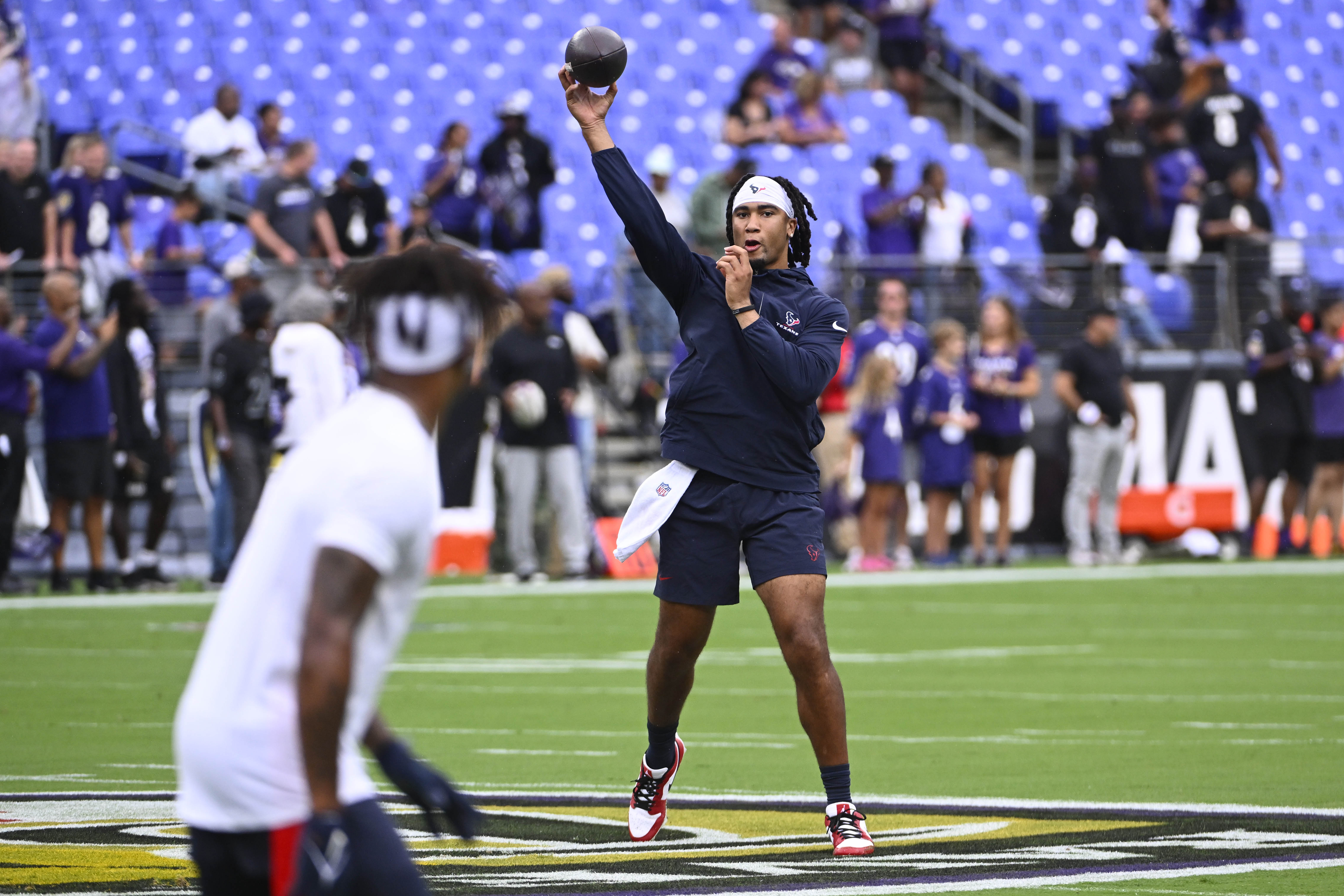 Lamar Jackson, Ravens run past Texans