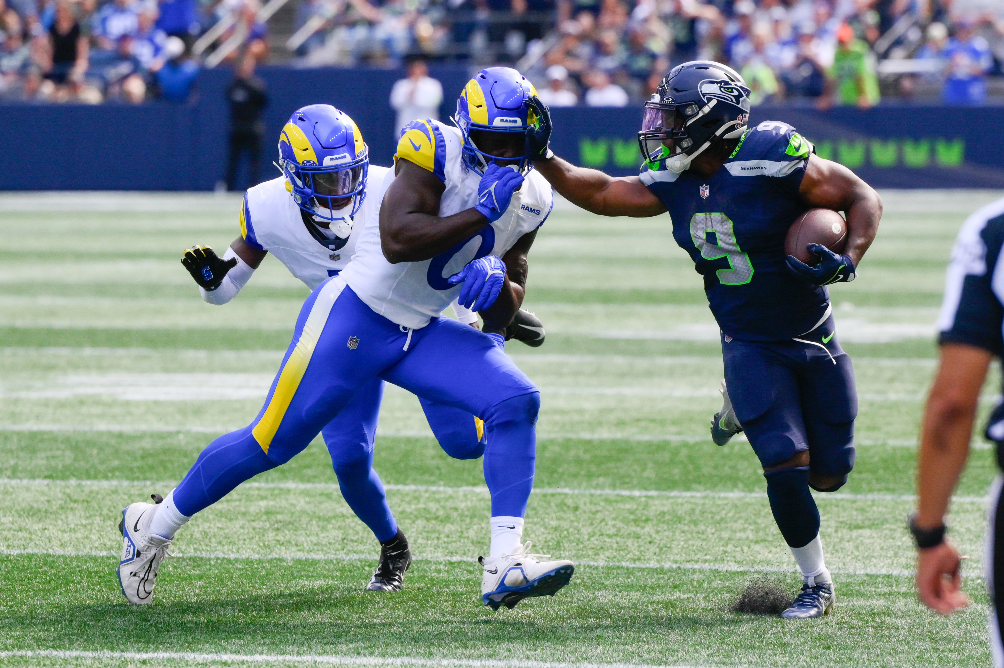 seattle seahawks los angeles rams game