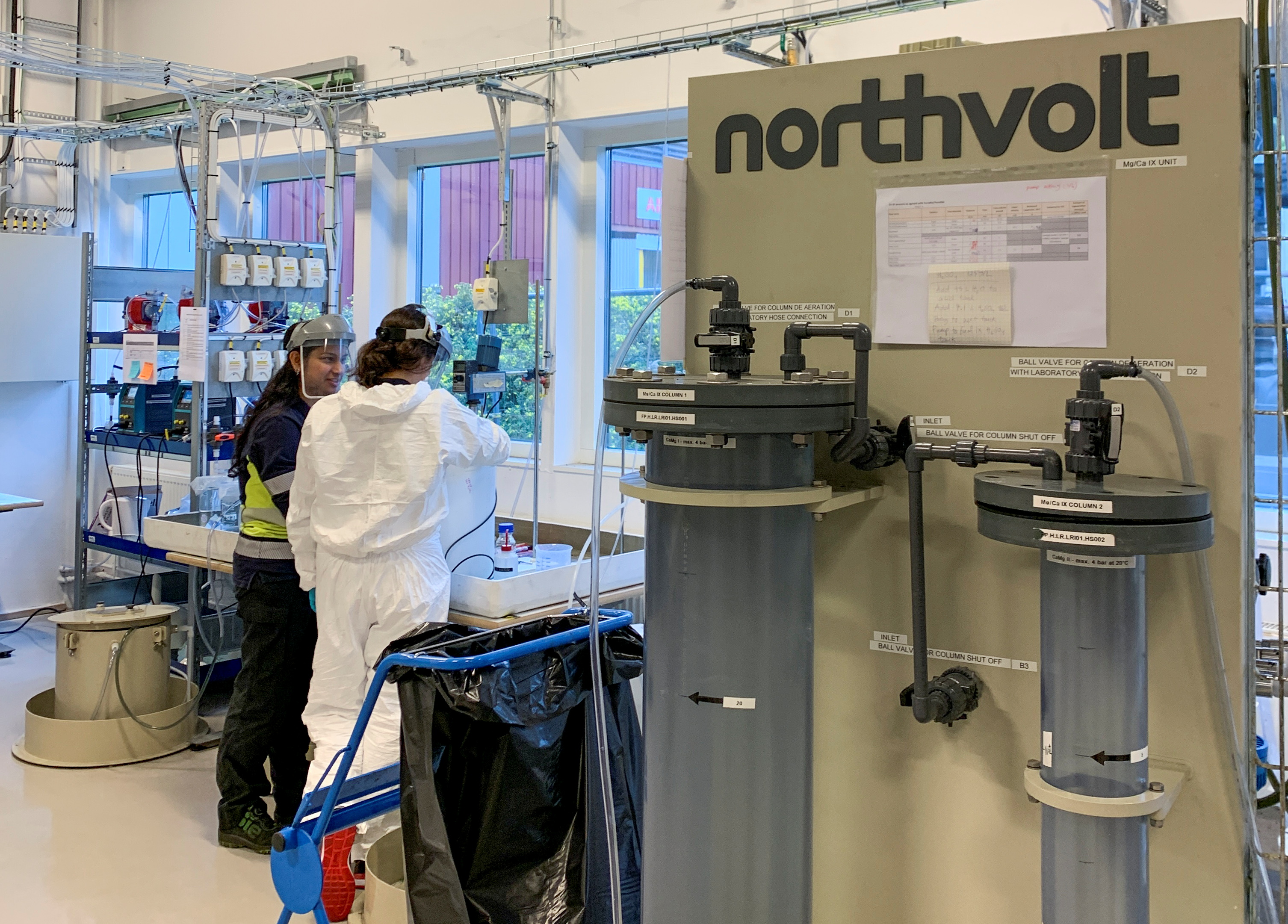 Northvolt facility in Vasteras