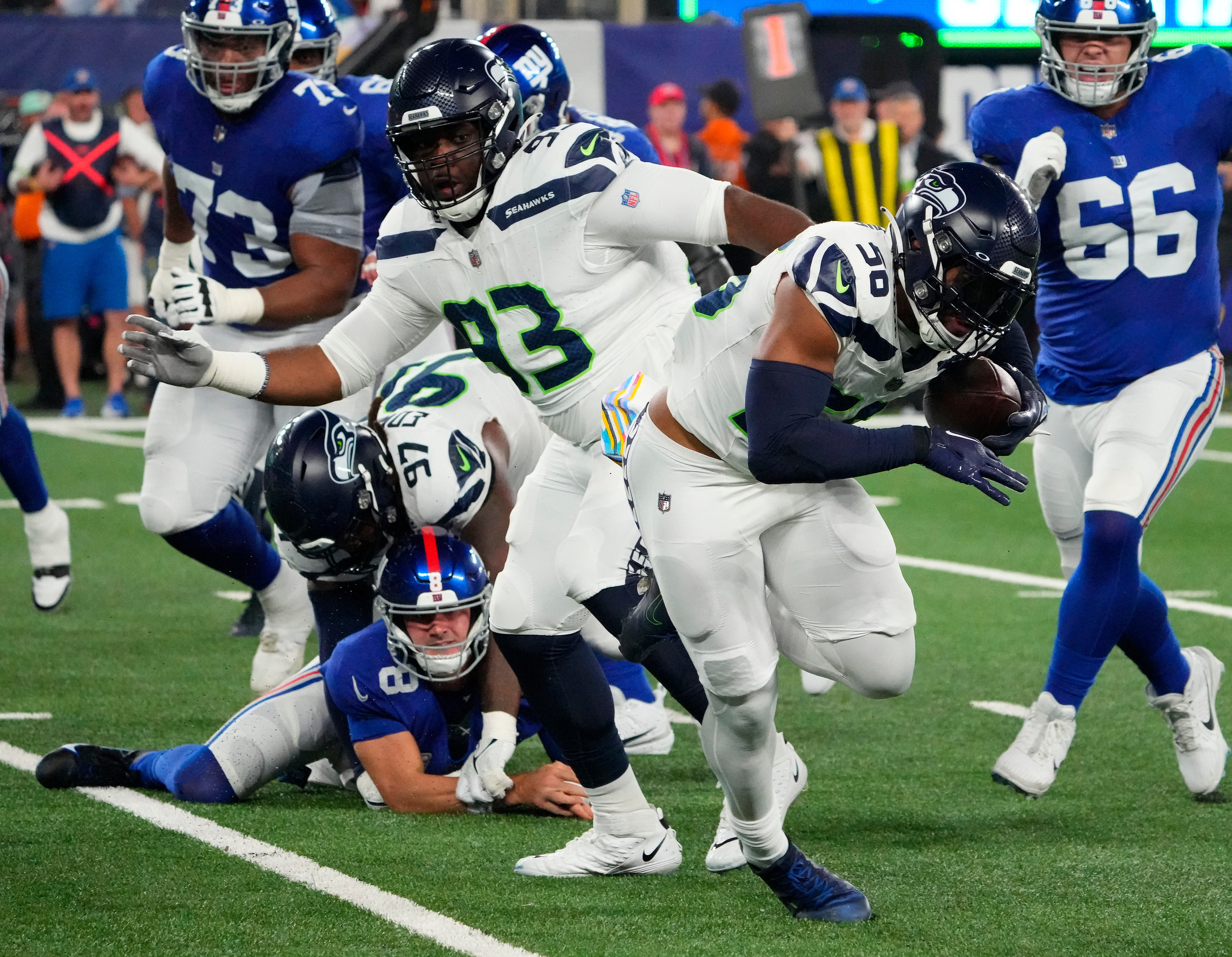 Seattle Seahawks vs New York Giants - October 03, 2023