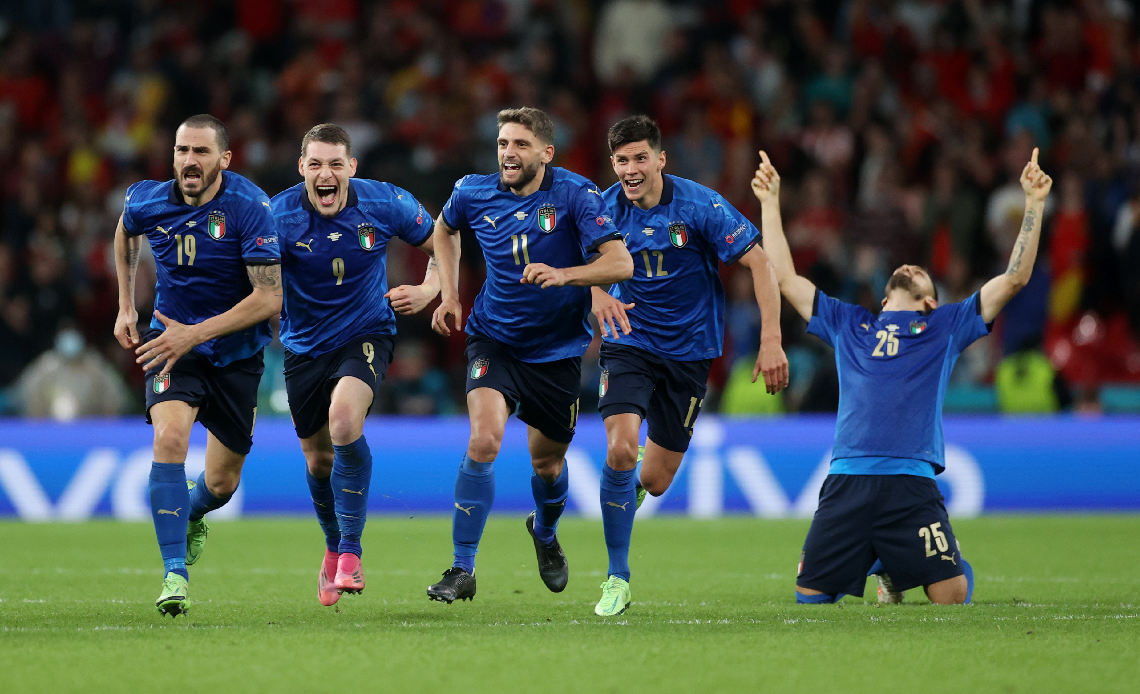 Factbox Italy S Road To The Euro Final Reuters