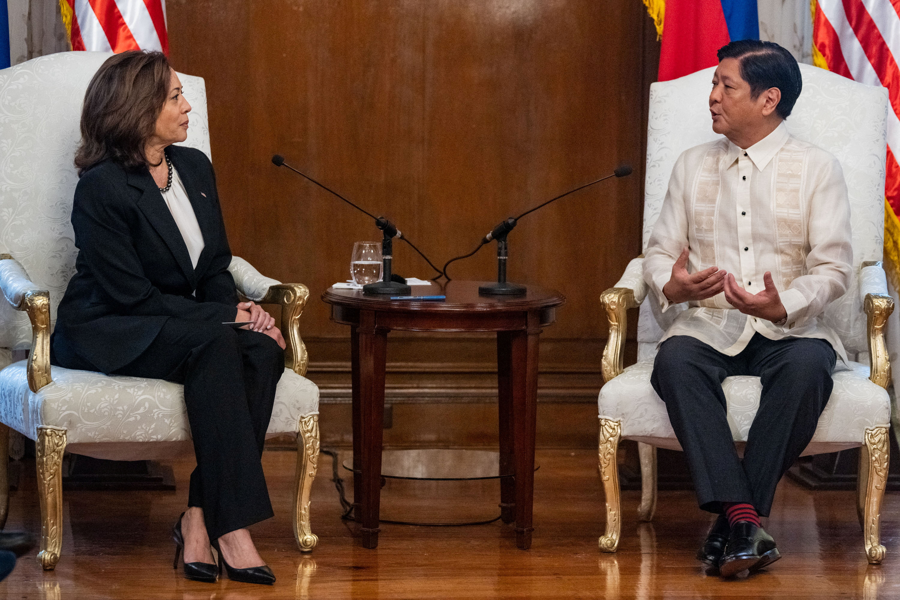 U.S. Vice President Kamala Harris meets with President of the Philippines in Manila