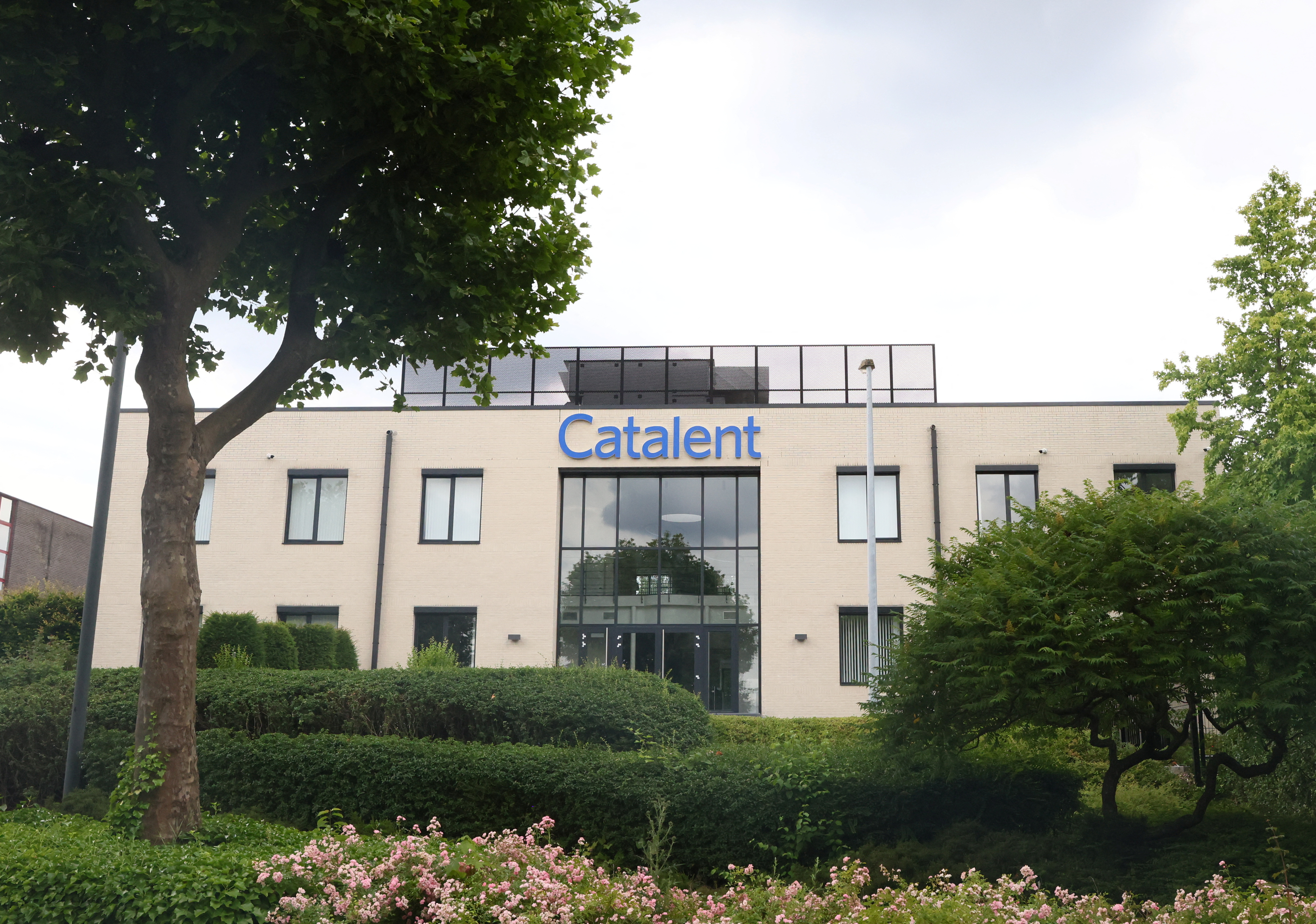 View of the drug product manufacturing laboratory in biologics and sterile injectables, Catalent, in Brussels