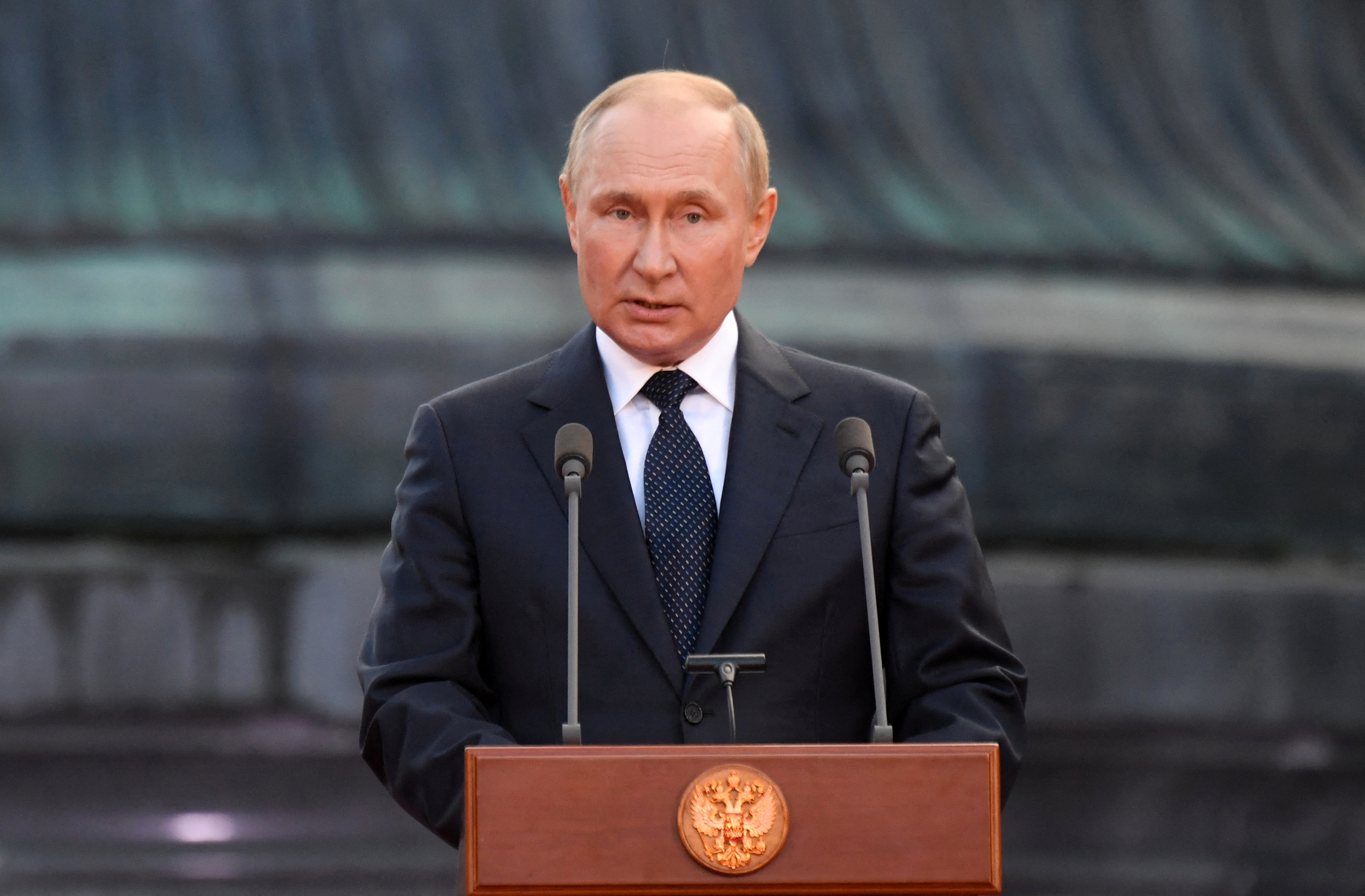 Russian President Vladimir Putin visits Veliky Novgorod