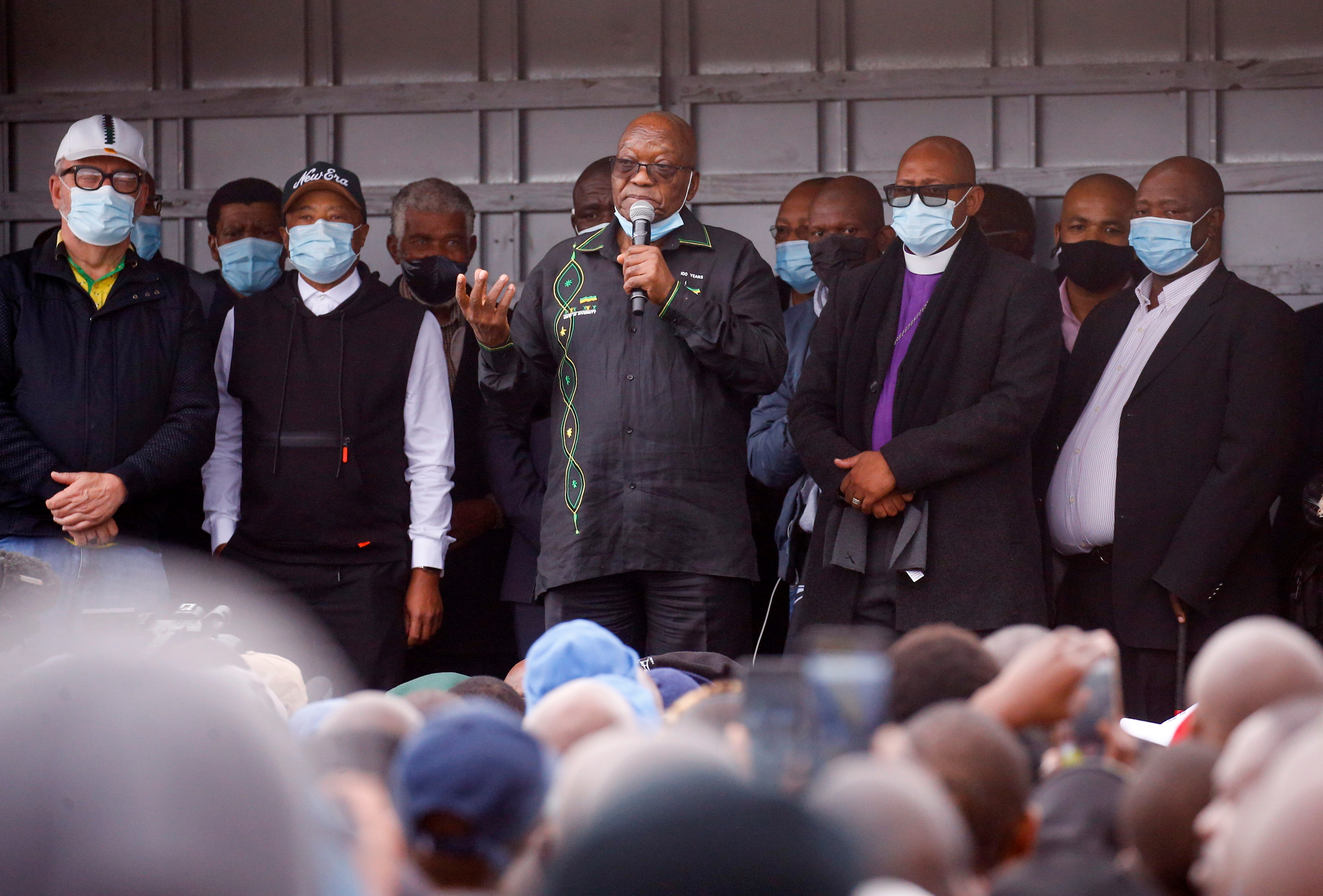 South Africa's Ex-Leader Jacob Zuma to Brief Media on Political